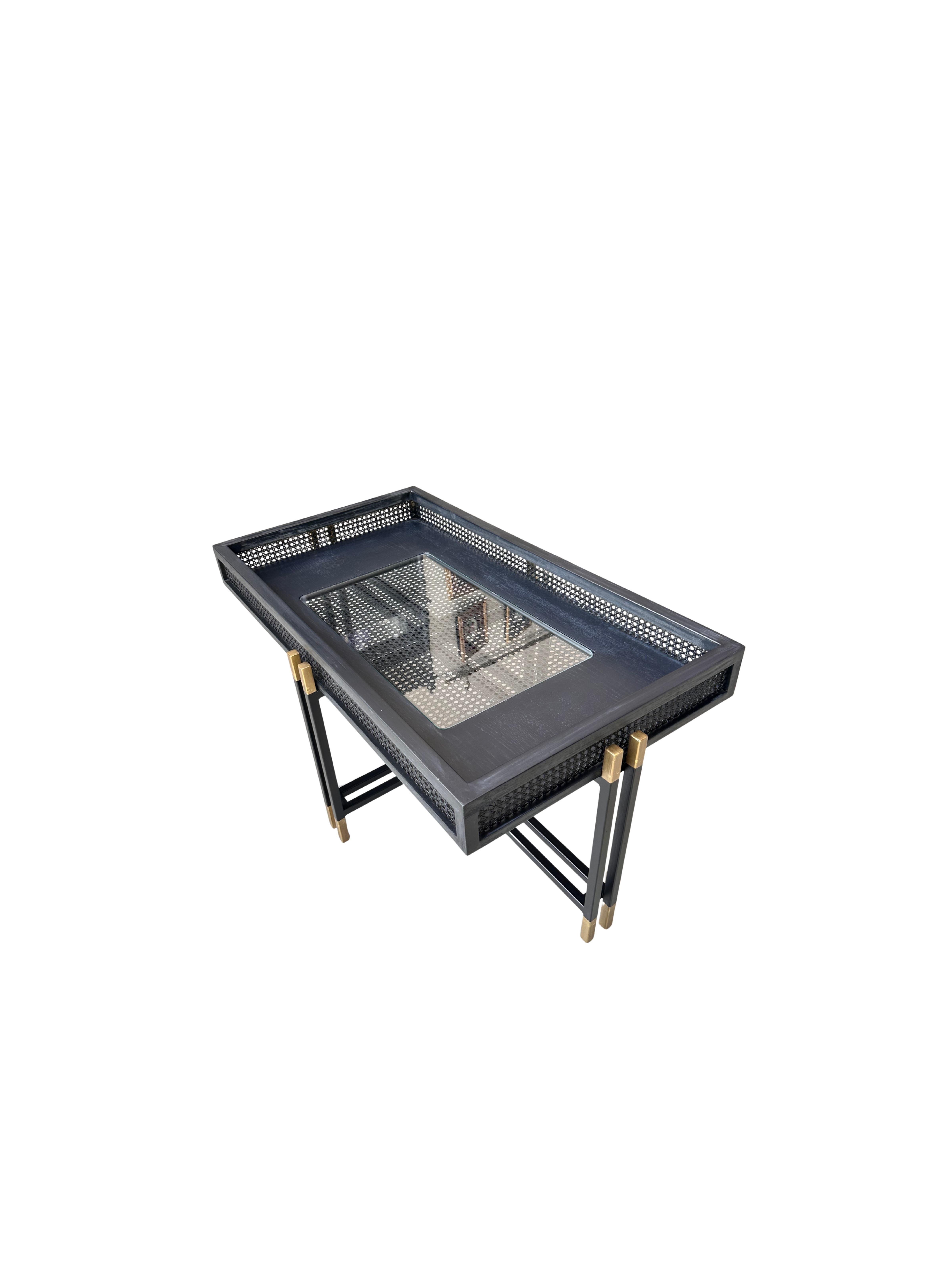 Siyah Hazeran Sehpa Takımı