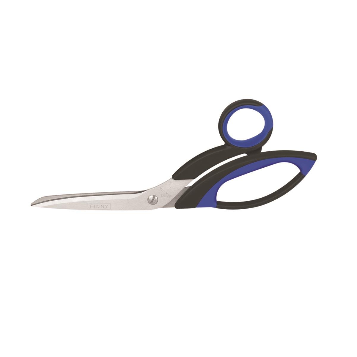 Finny Plastik Saplı Eğri Uçlu Manifaturacı Makası 5 No 12,7 cm (D204) – Hassas ve Dayanıklı Kesim Makası