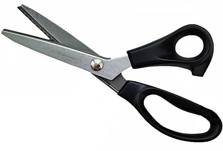 Golden Eagle Plastik Saplı Zikzak Sürfile Makası 9 No 23cm | Profesyonel Kesim