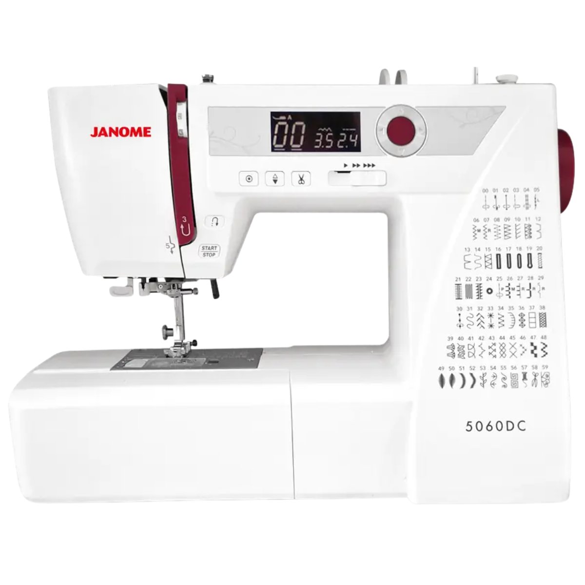 Janome 5060DC Elektronik Dikiş Nakış Makinesi