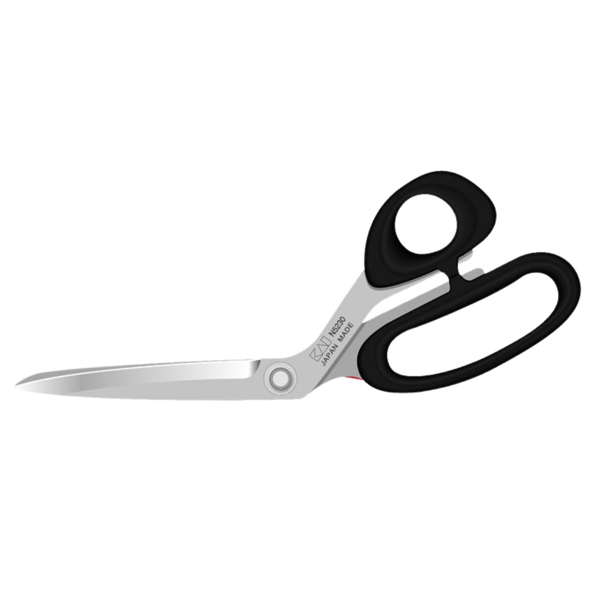 KAI N5230 KE Terzi Makası – Eğri Saplı Japon Paslanmaz Çelik 23 cm (9″)