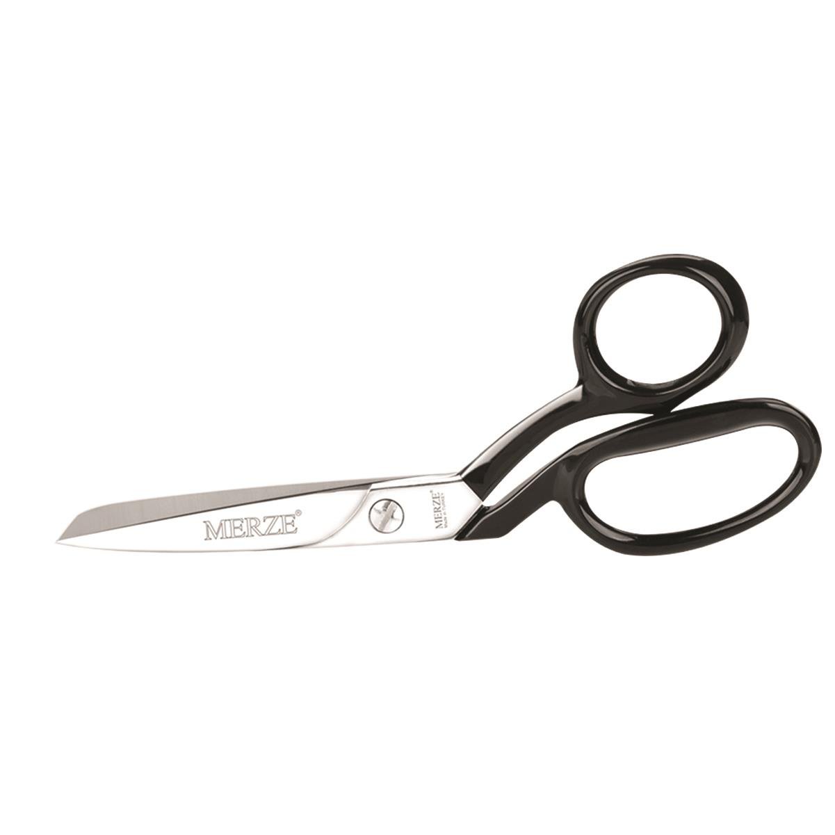 Merze Siyah Saplı Yatık Regula Makası No:9 (22,5 cm) | Merze D-105