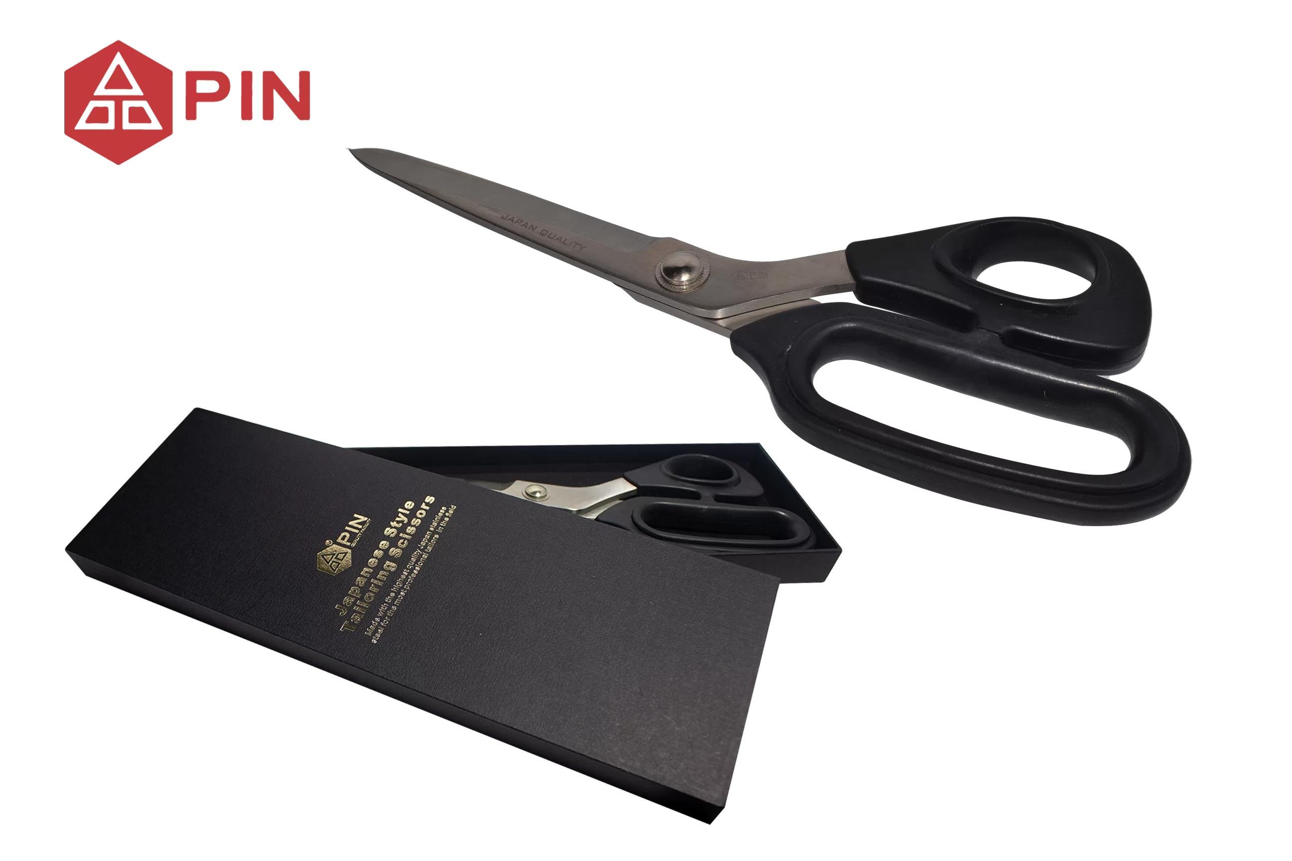Pin-1120 Japon Tipi Profesyonel Regula Terzi Makası 12″ (30 cm) – Plastik Saplı
