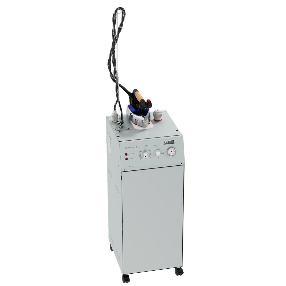 SilterSilter SPR/MN 2110 R Profesyonel Kazanlı Ütü 10 LT - Super MiniSPR/MN 2110 RSilter SPR/MN 2075 Super Mini – 7,5 LT Profesyonel Buharlı Kazanlı Ütü (3,5 bar)