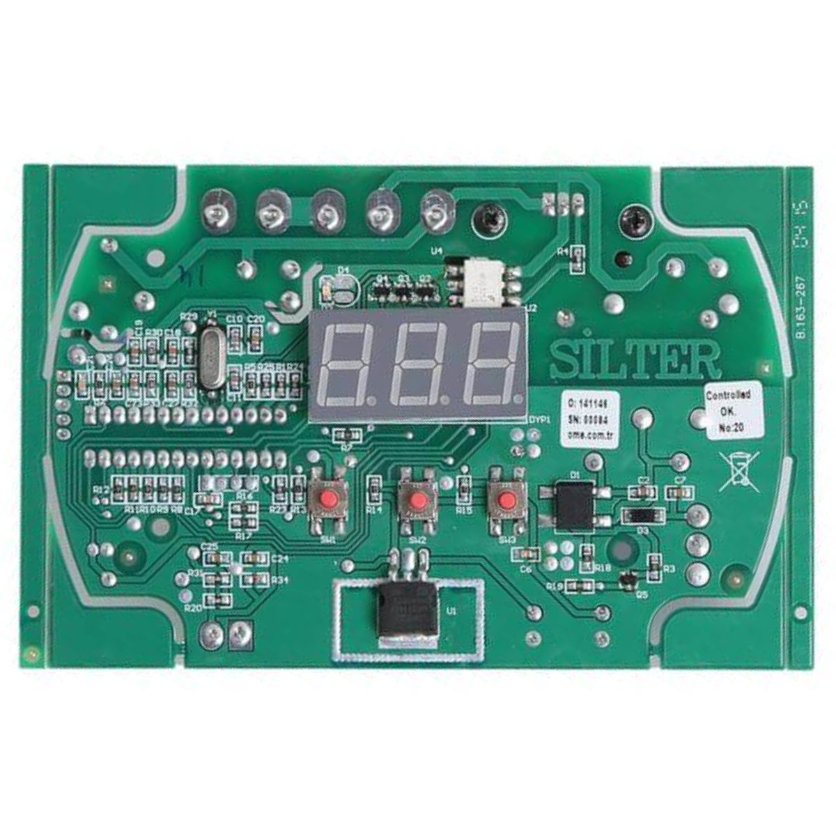 Silter TY PCB 5500 Elektronik Kart (Dijital Buharlı SAİB Ütüler İçin)