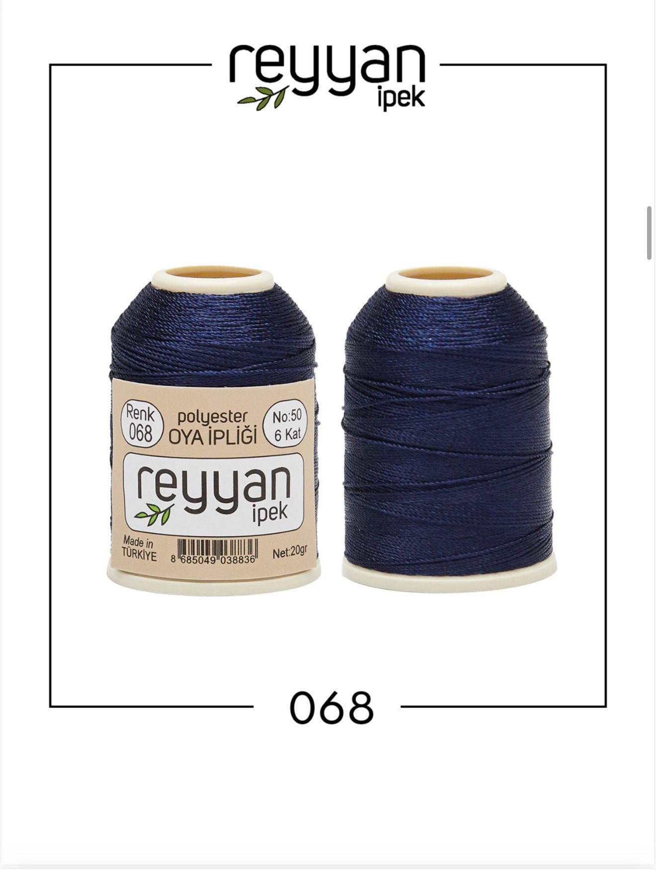 068 Reyyan İpek Polyester İp