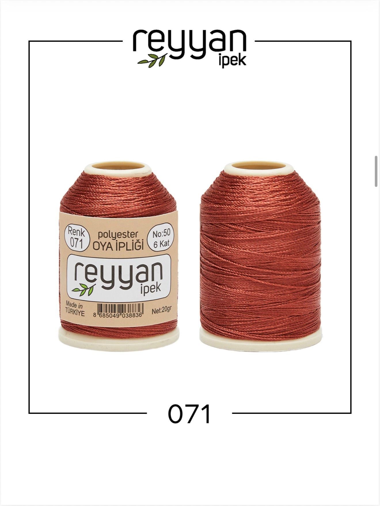 071 Reyyan İpek Polyester İp