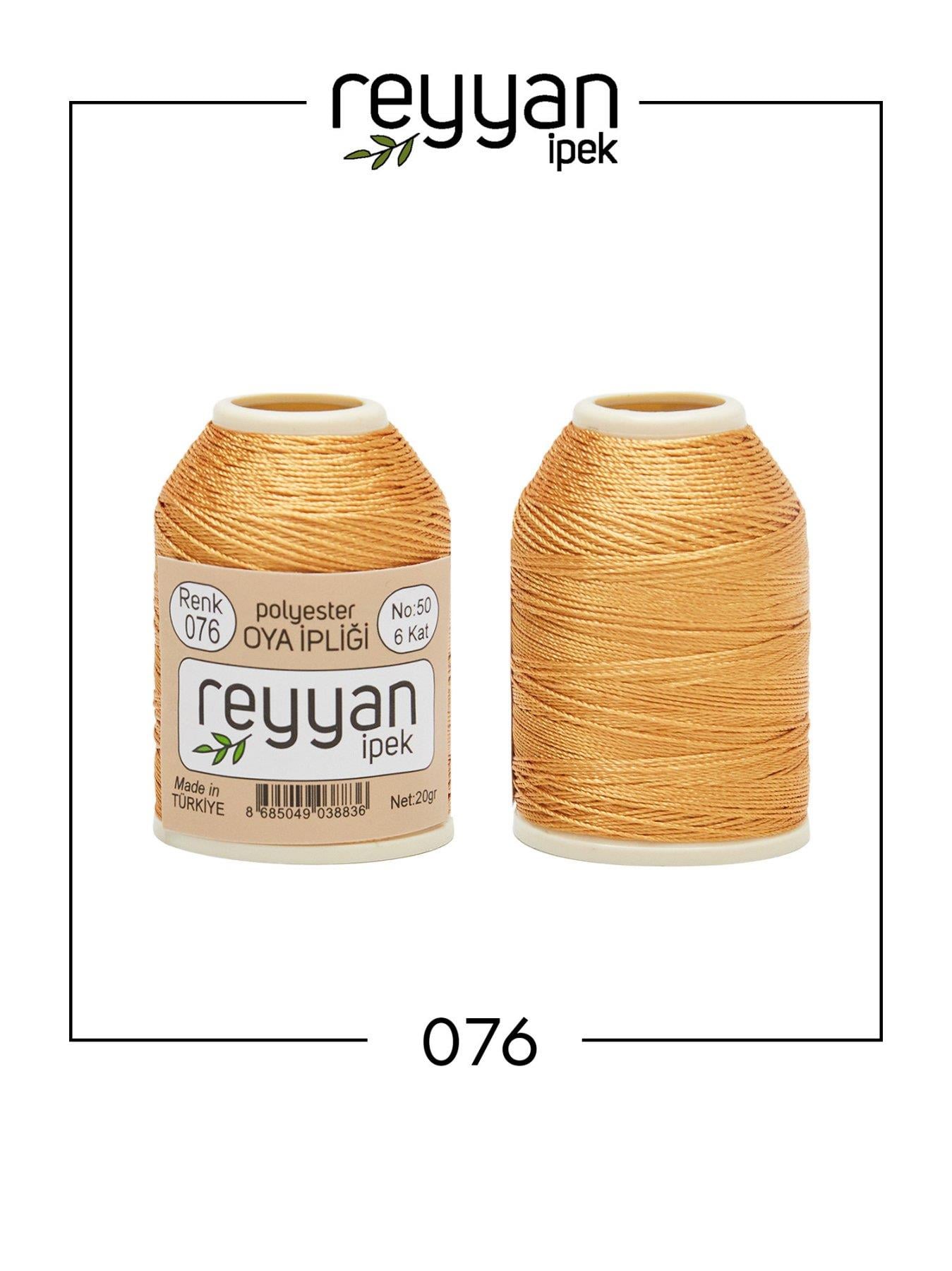 076 Reyyan İpek Polyester İp