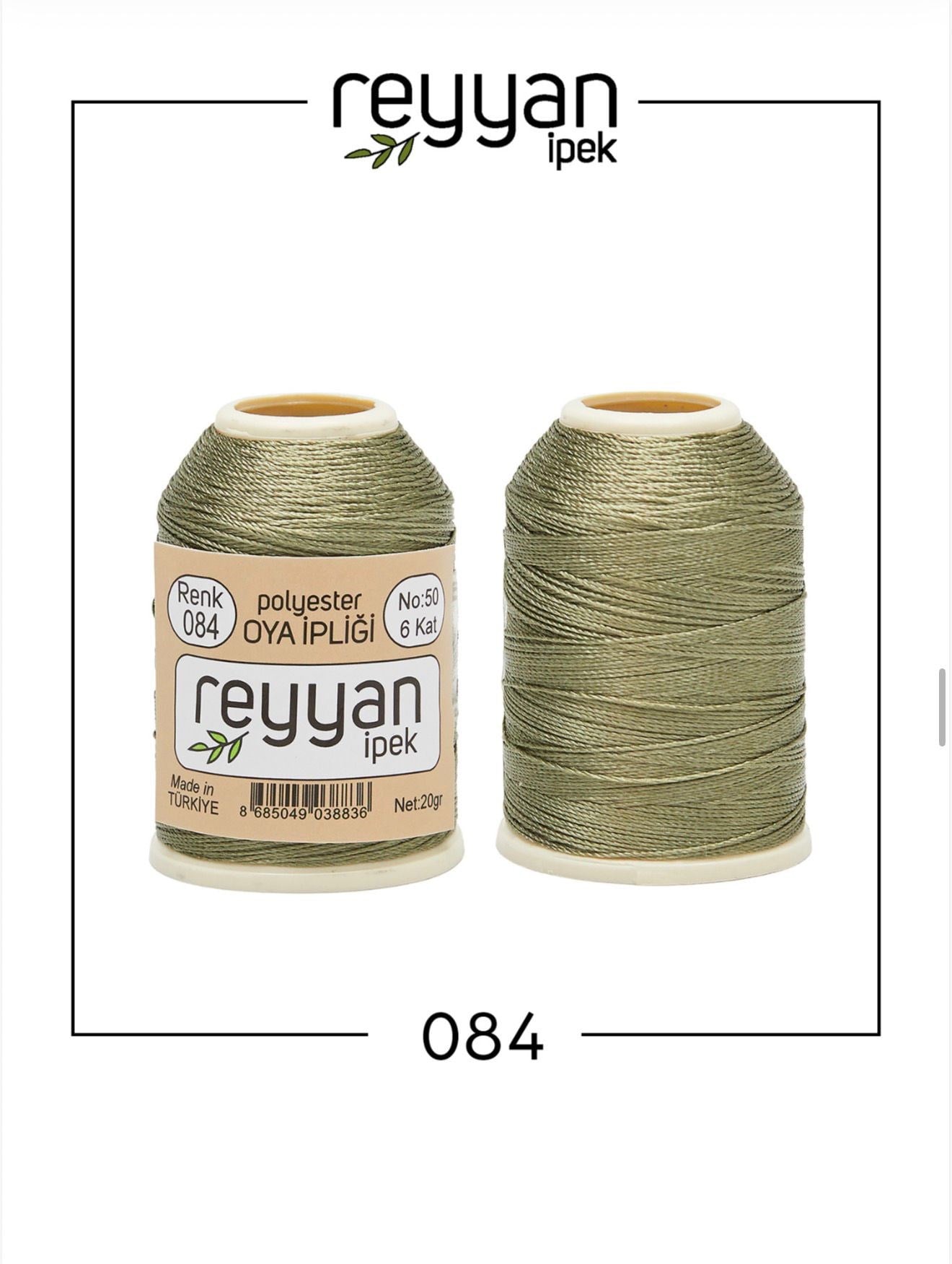 084 Reyyan İpek Polyester İp