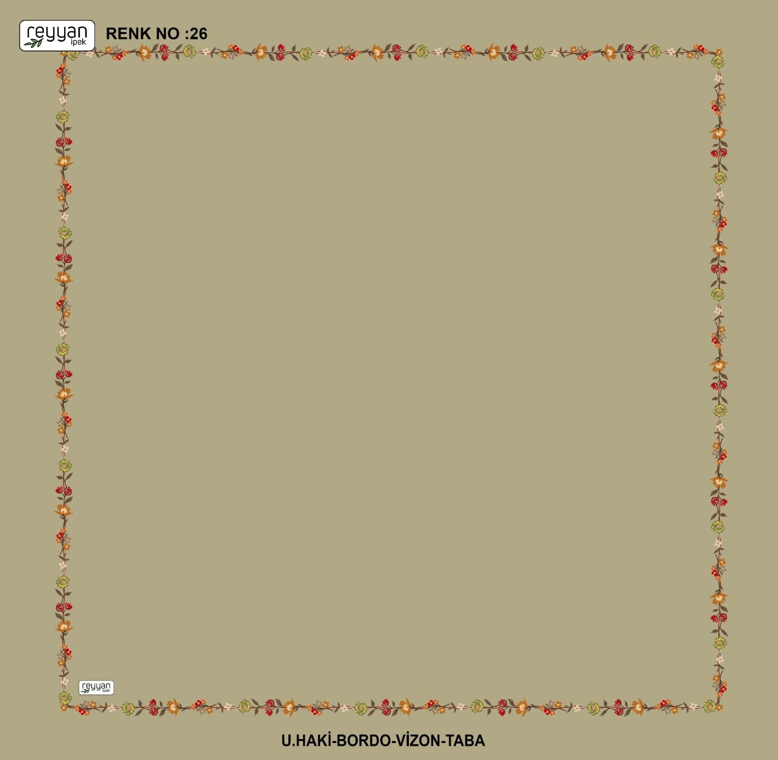 100cm Reyyan Oyalık Yazma