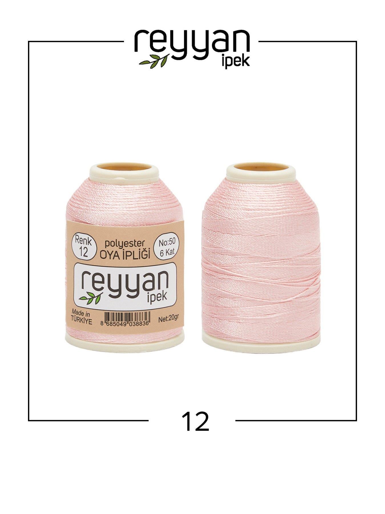 12 Reyyan İpek Polyester İp
