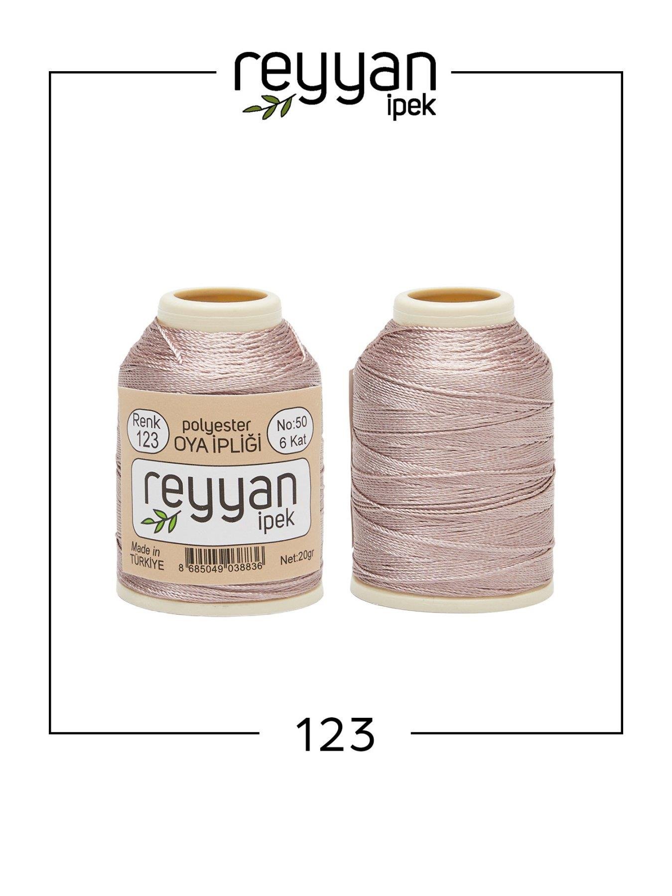 123 Reyyan İpek Polyester İp