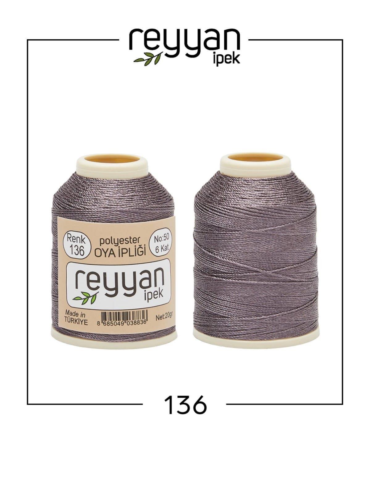 136 Reyyan İpek Polyester İp