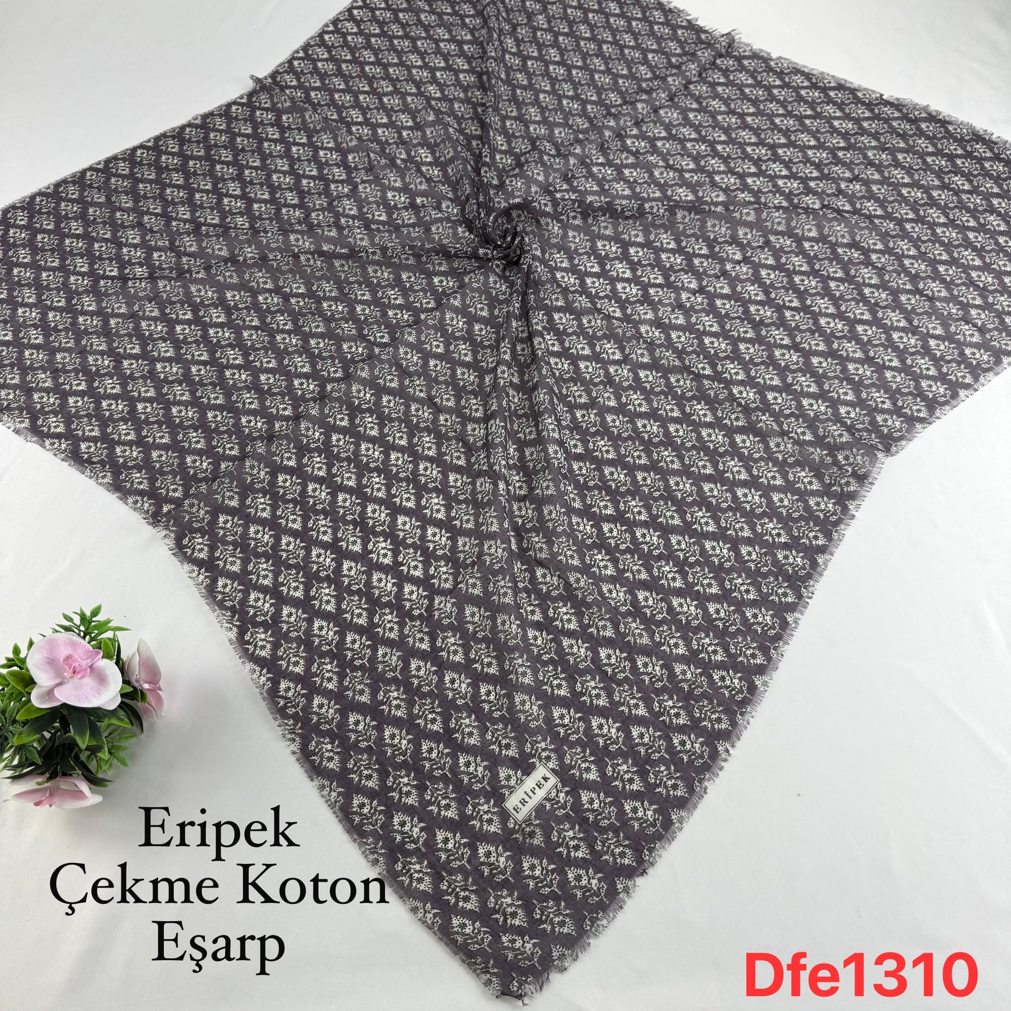 Eripek Çekme Koton Eşarp