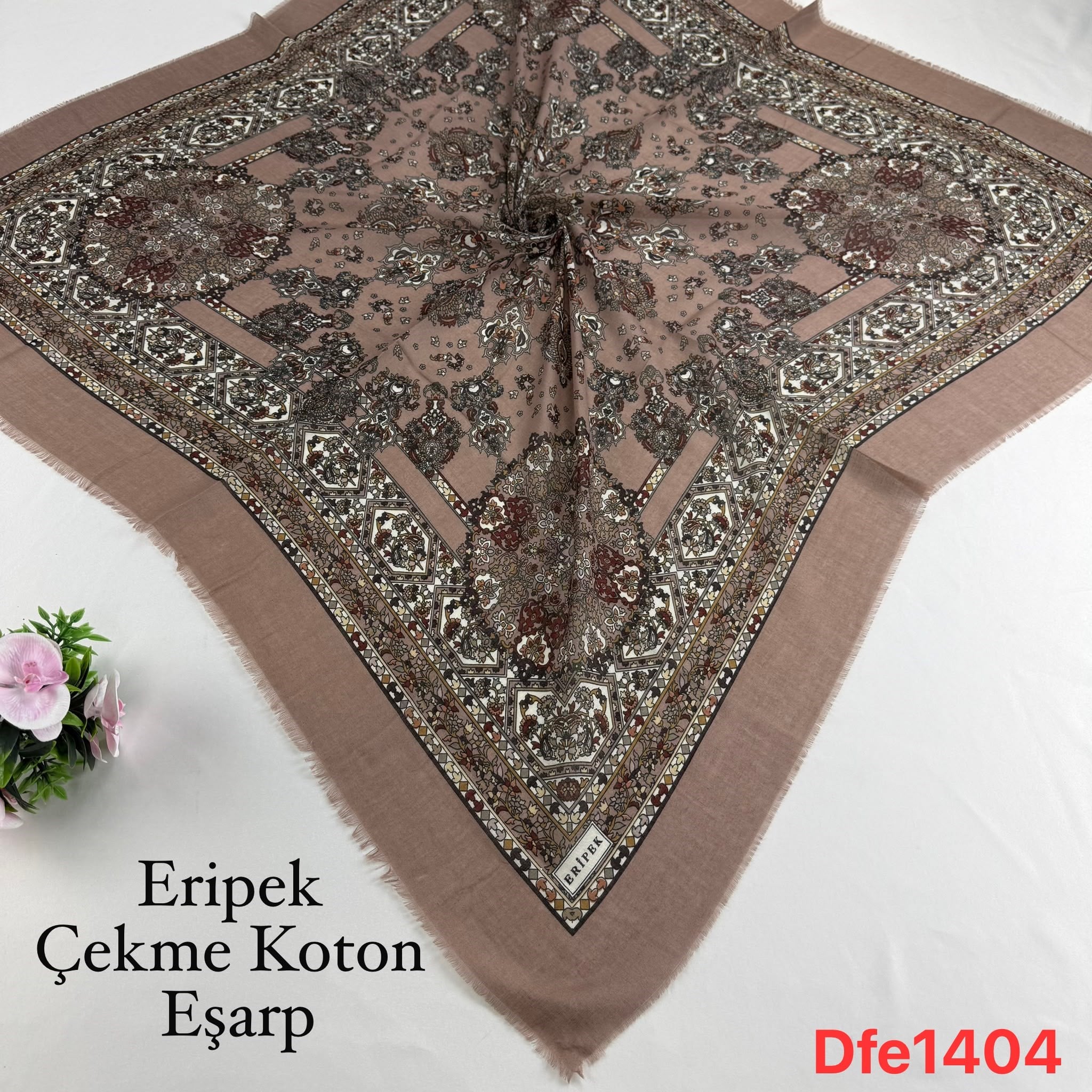 Eripek Çekme Koton Eşarp