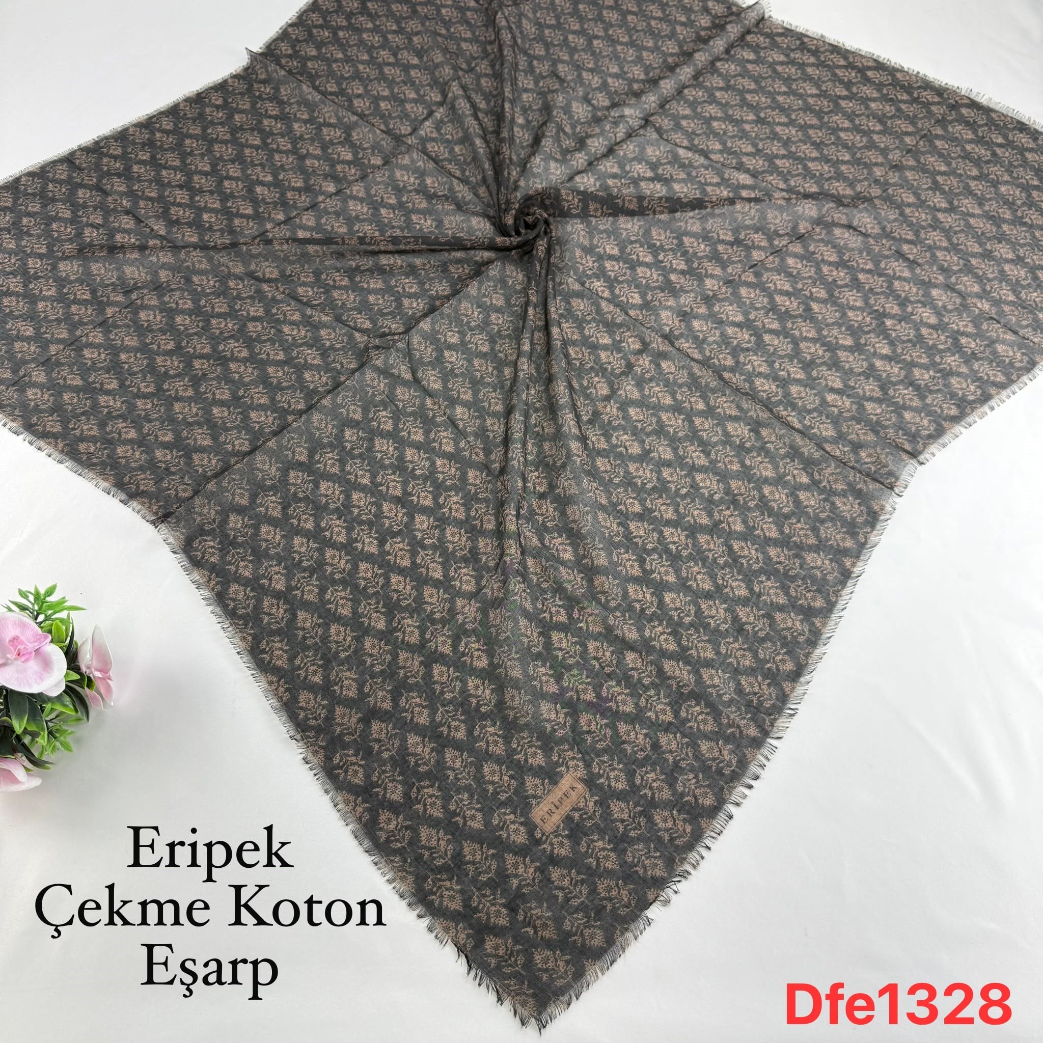 Eripek Çekme Koton Eşarp