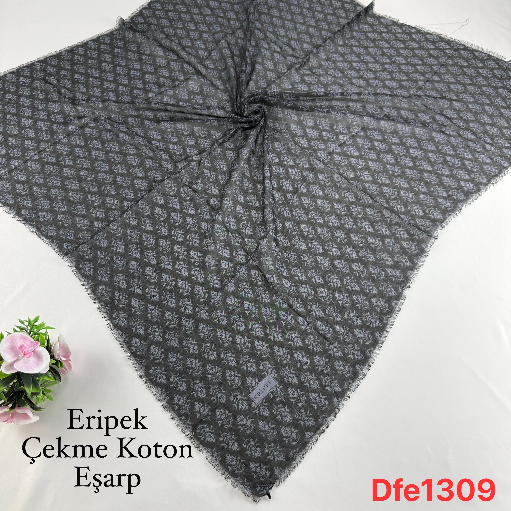 Eripek Çekme Koton Eşarp