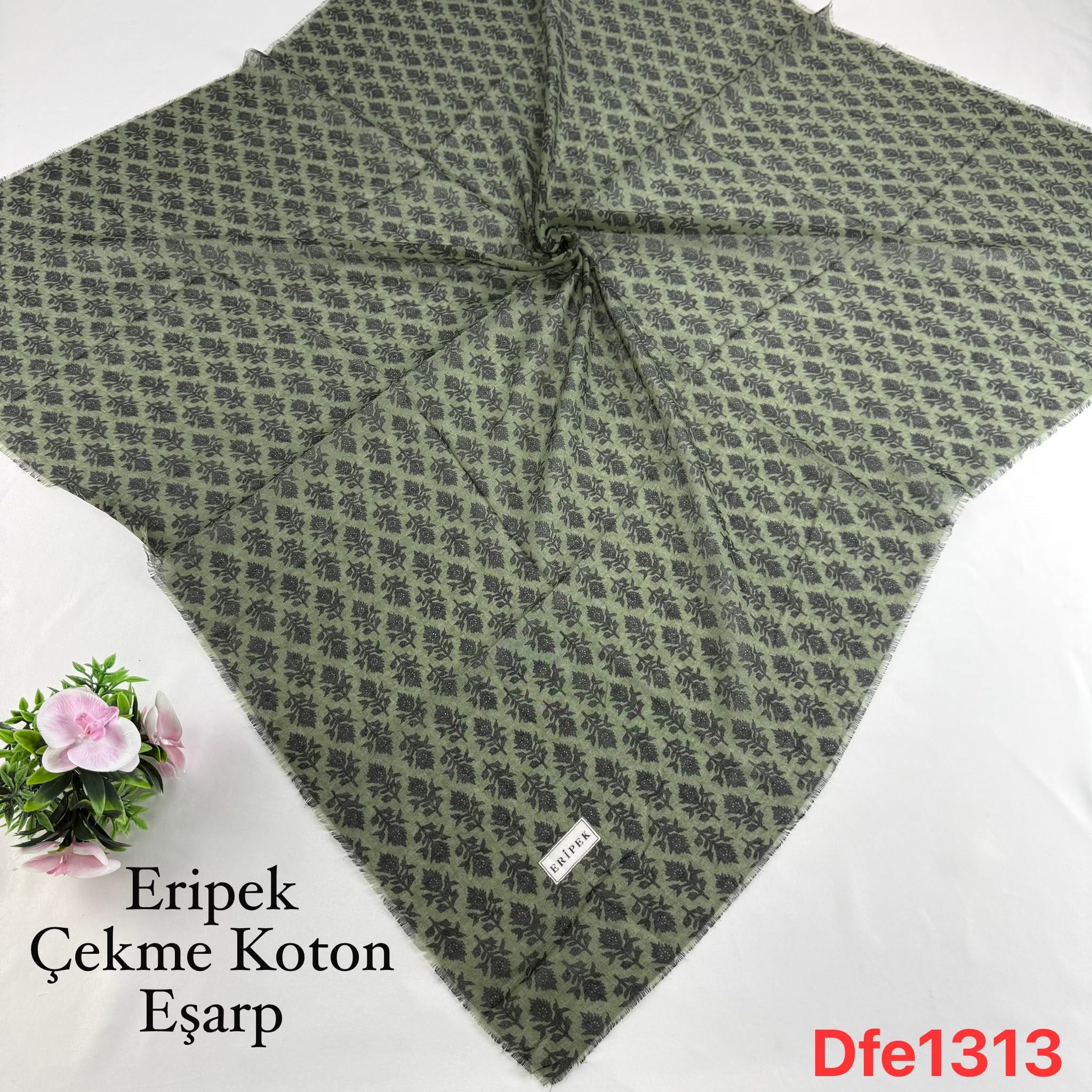 Eripek Çekme Koton Eşarp