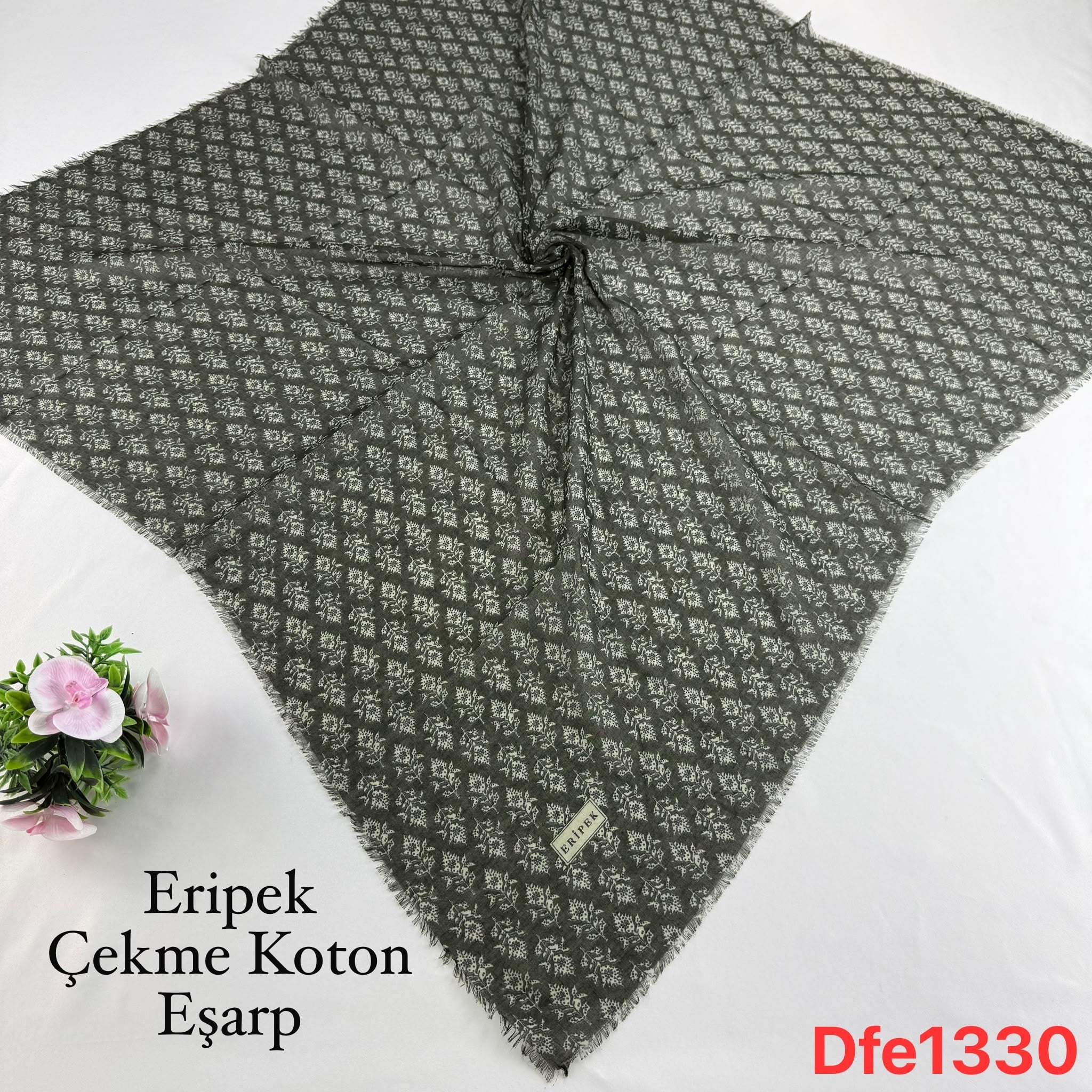 Eripek Çekme Koton Eşarp