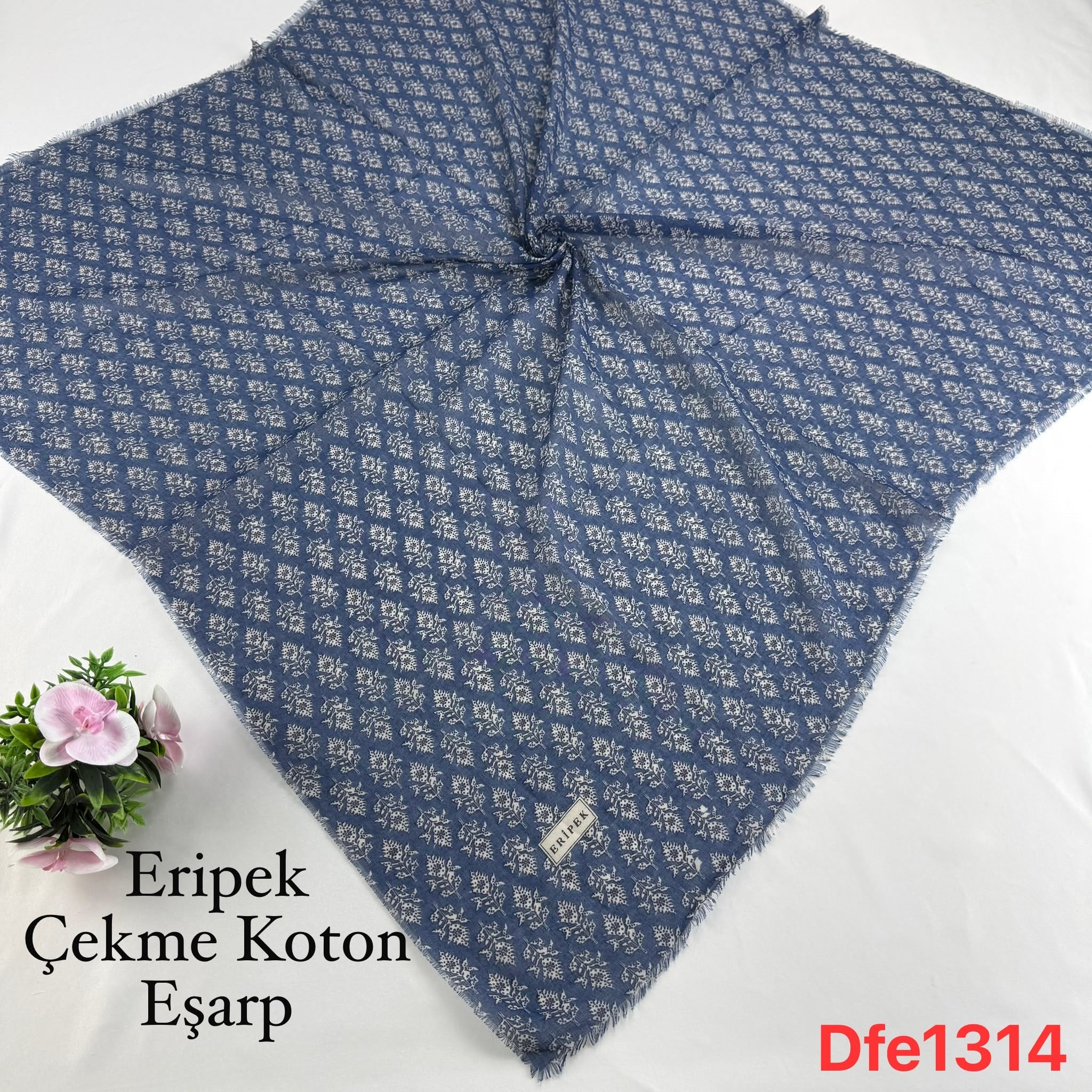 Eripek Çekme Koton Eşarp