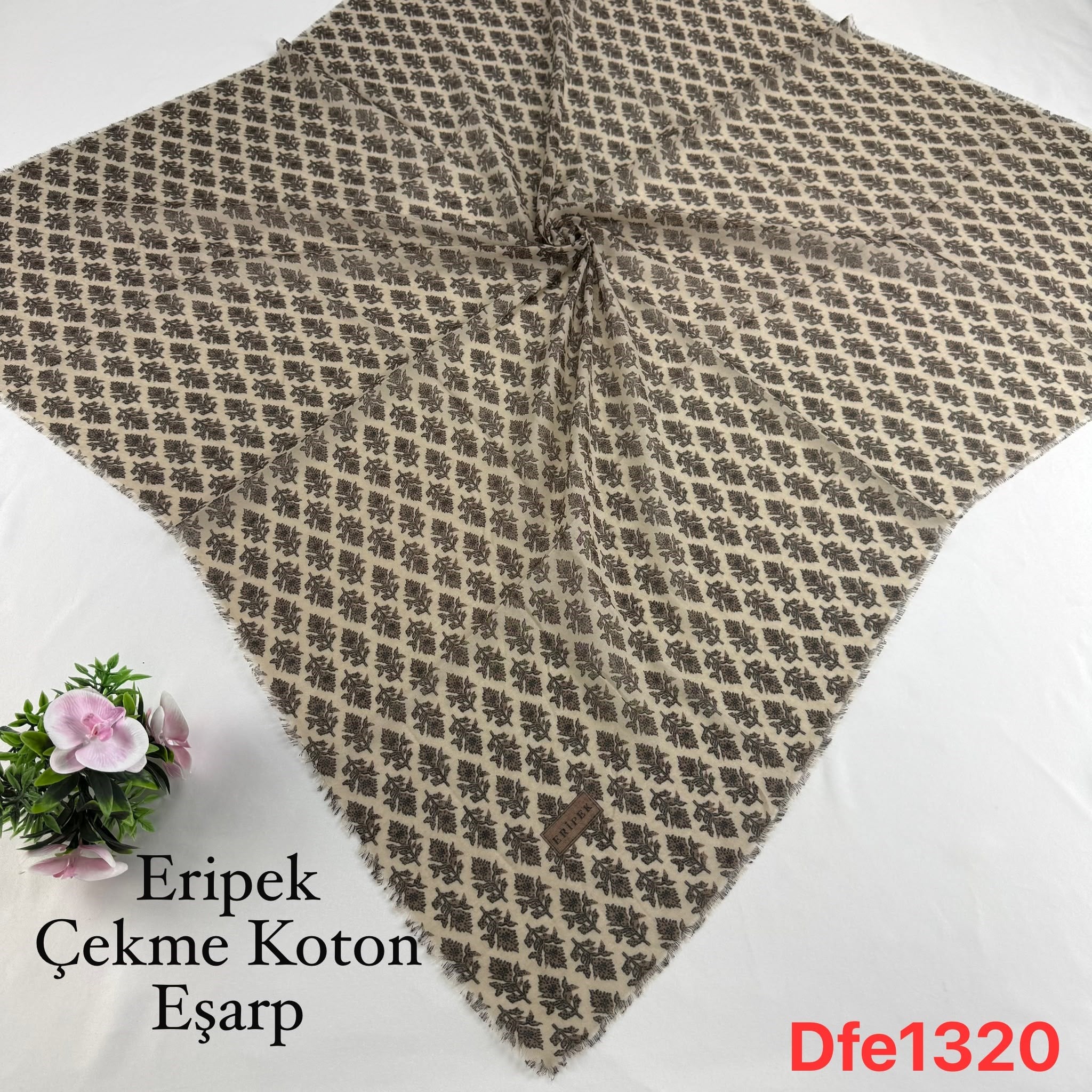 Eripek Çekme Koton Eşarp