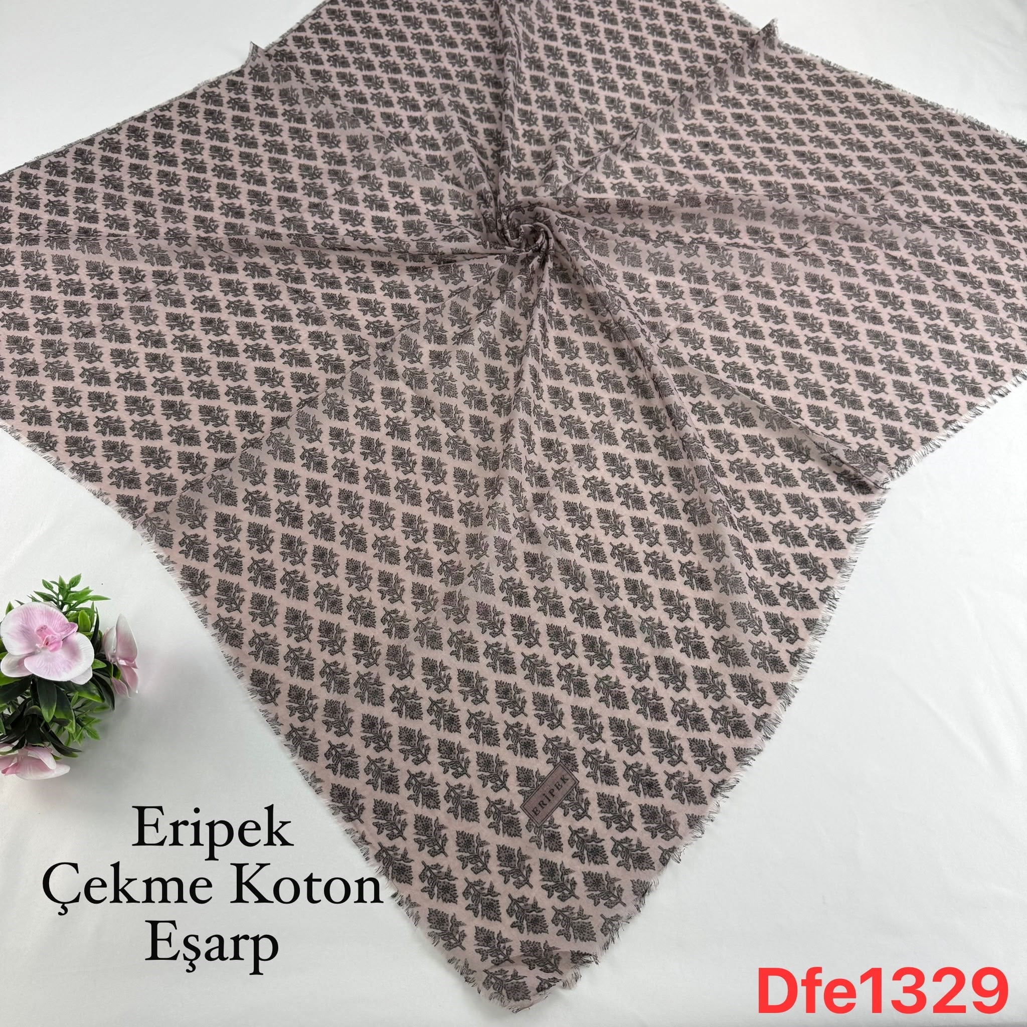 Eripek Çekme Koton Eşarp