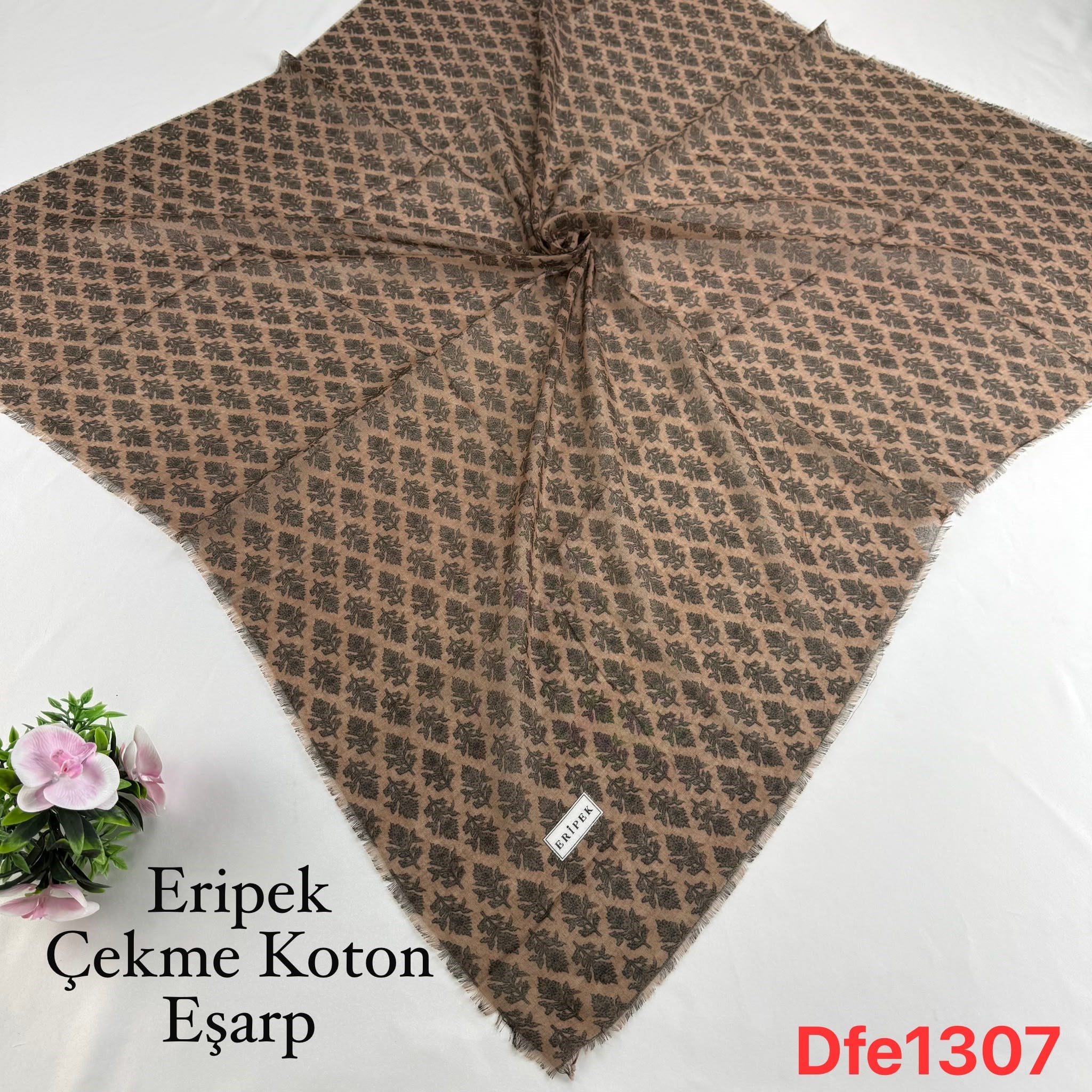 Eripek Çekme Koton Eşarp