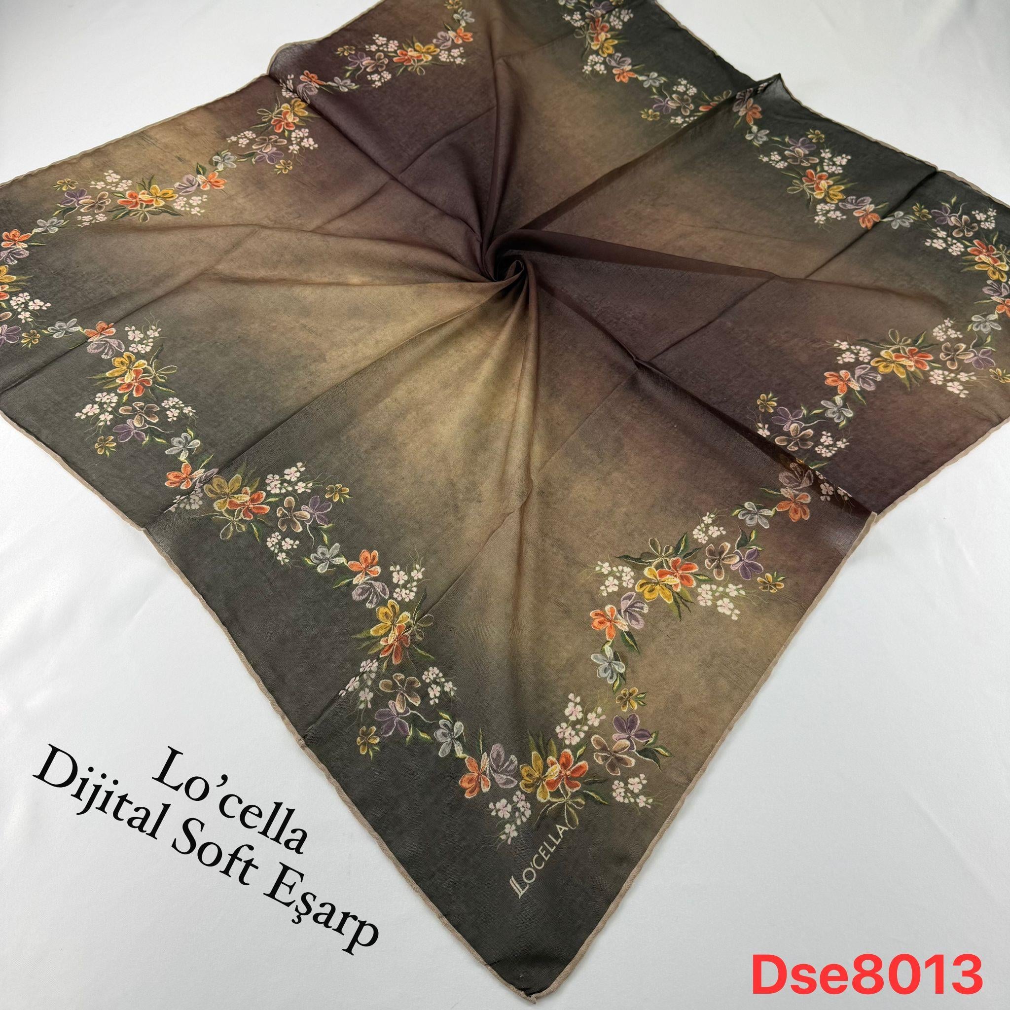 K-1188 Locella El Dikişli Soft Eşarp