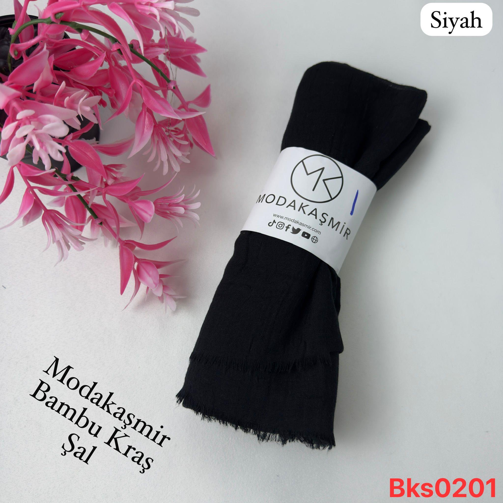 L-55 Modakaşmir Bambu Kraş Şal