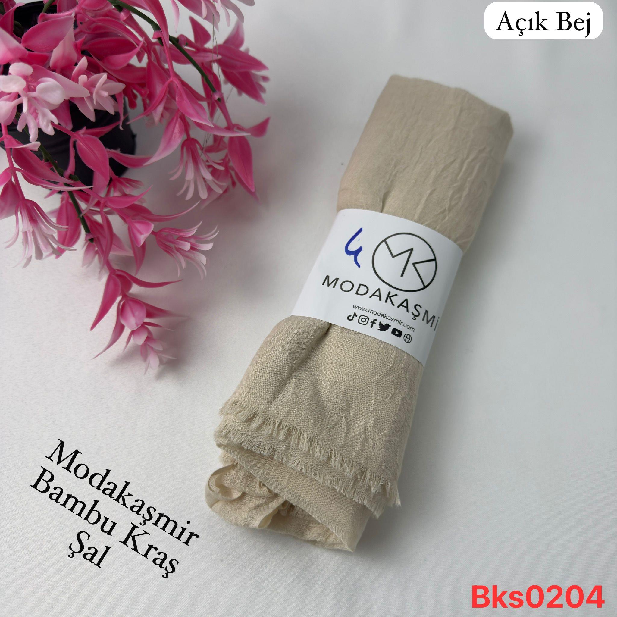 L-58 Modakaşmir Bambu Kraş Şal