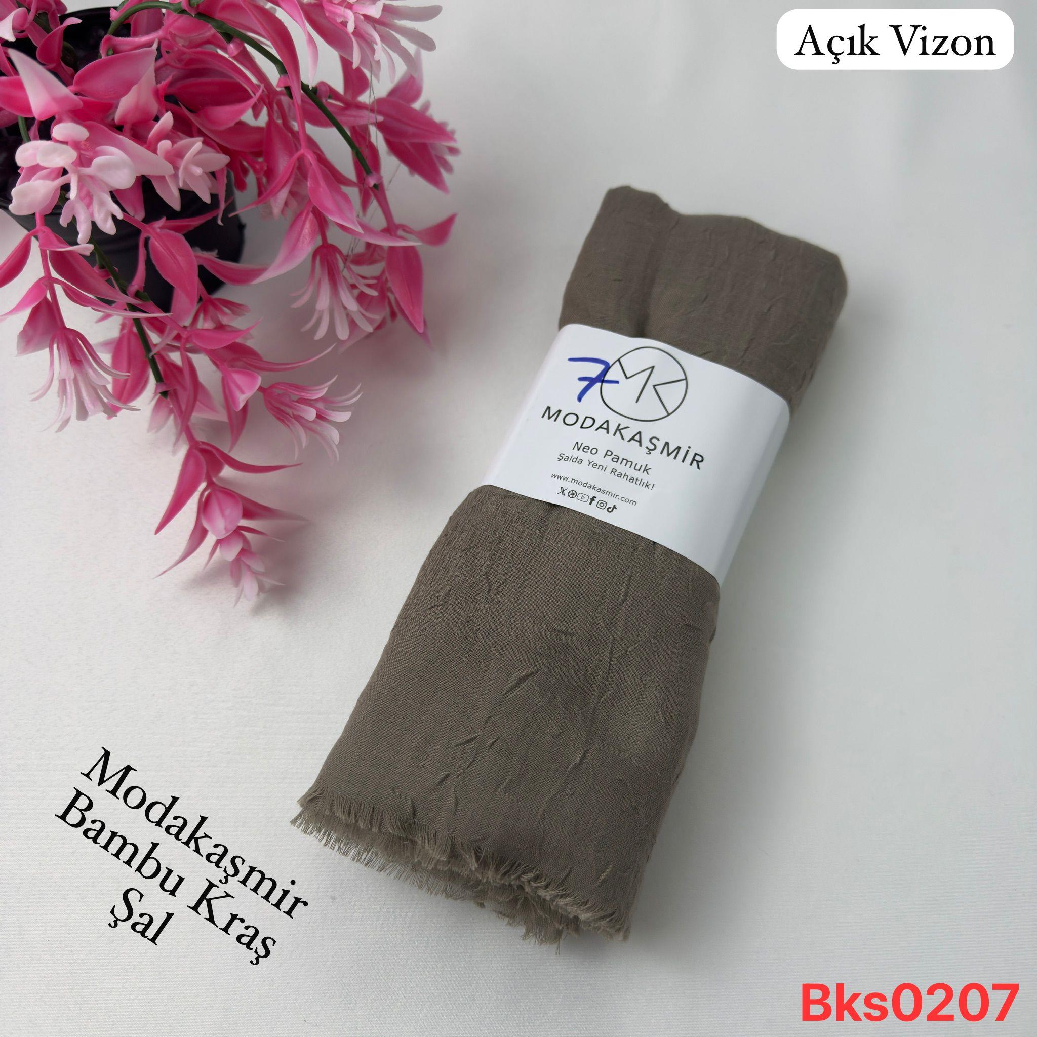 L-61 Modakaşmir Bambu Kraş Şal