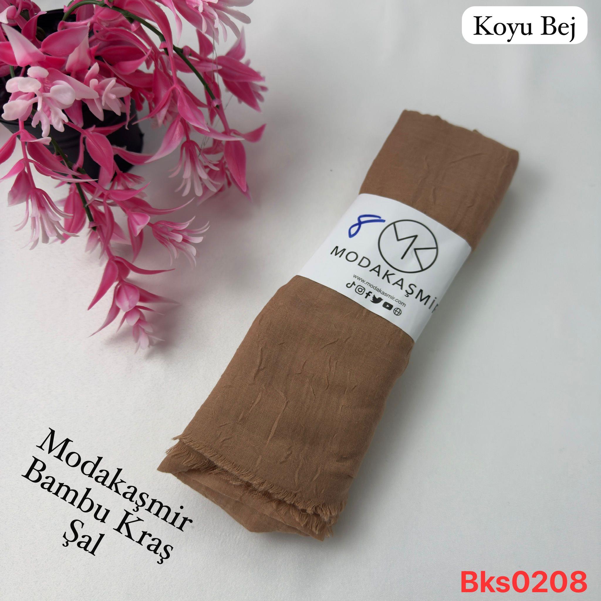 L-62 Modakaşmir Bambu Kraş Şal