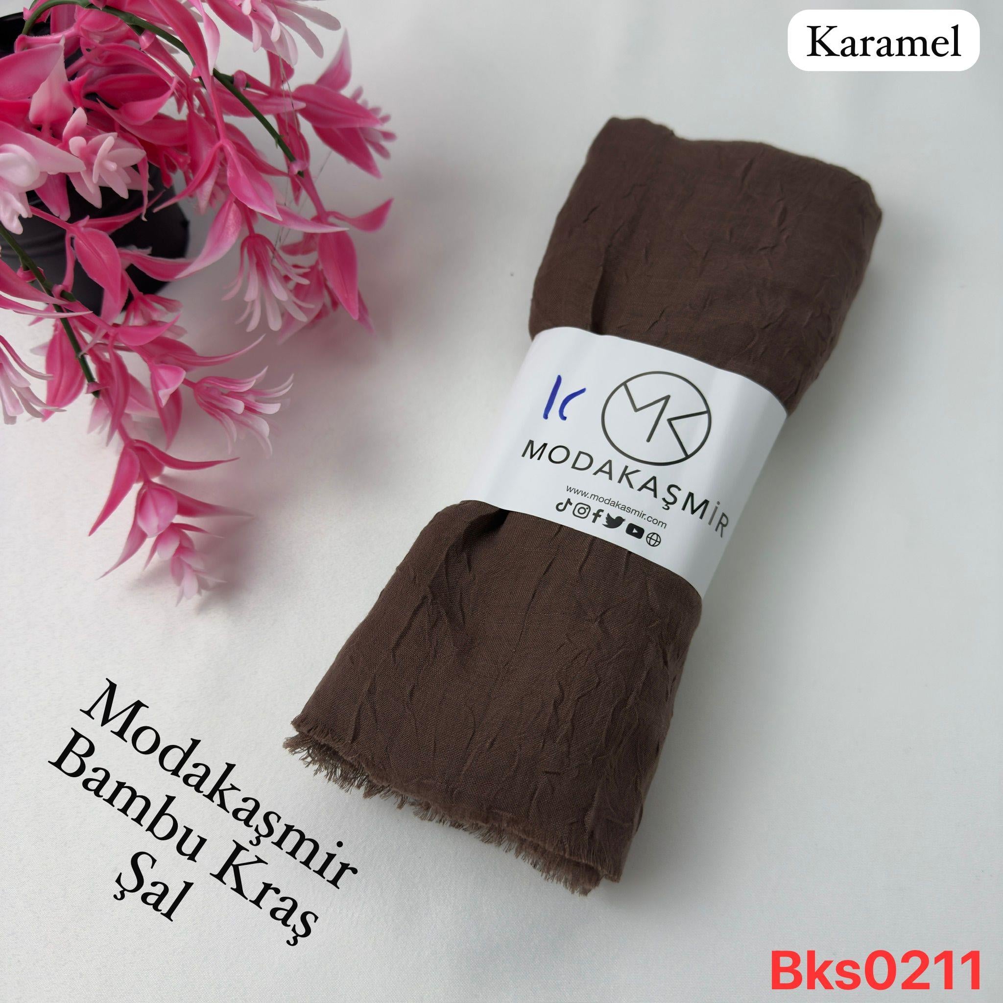 L-65 Modakaşmir Bambu Kraş Şal