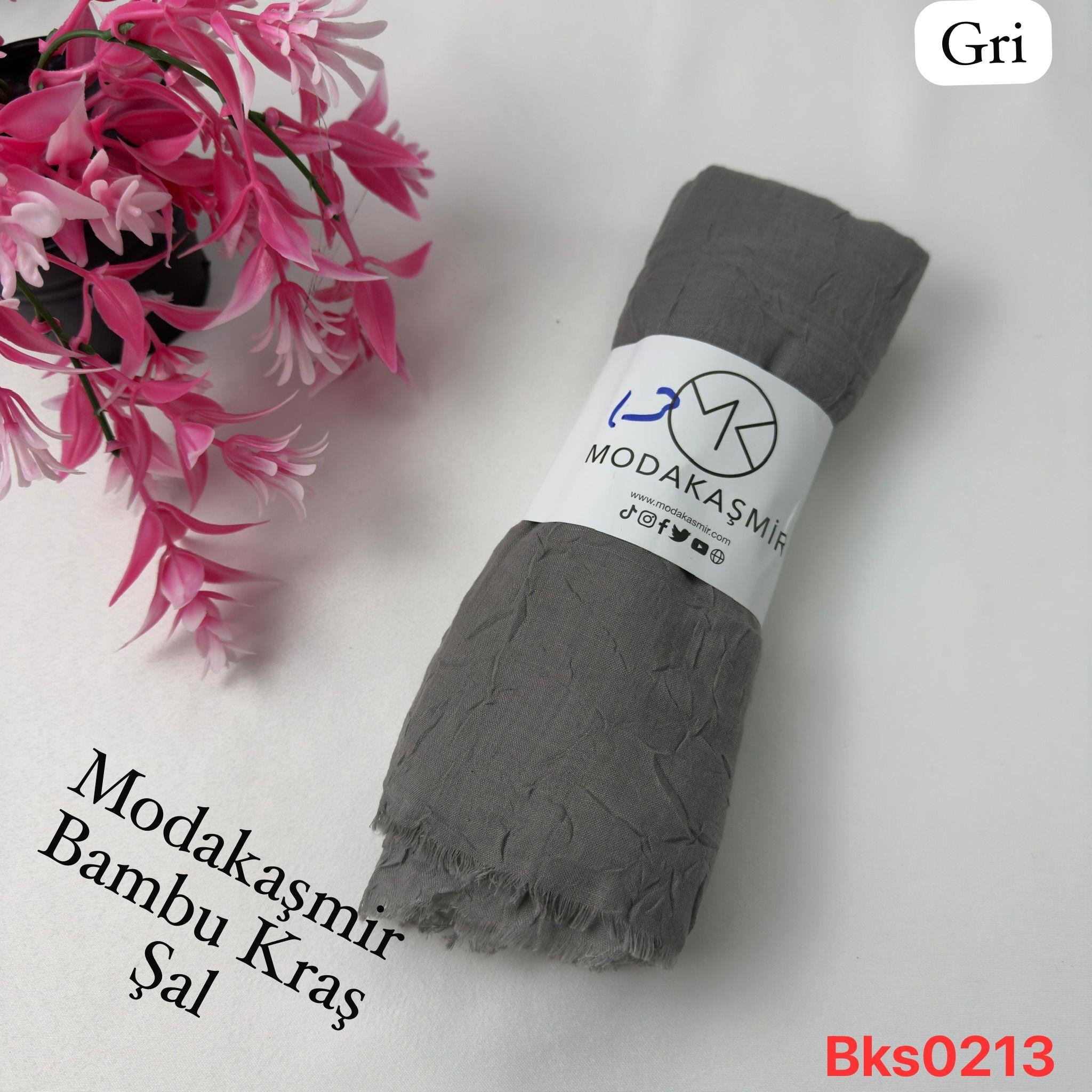 L-67 Modakaşmir Bambu Kraş Şal