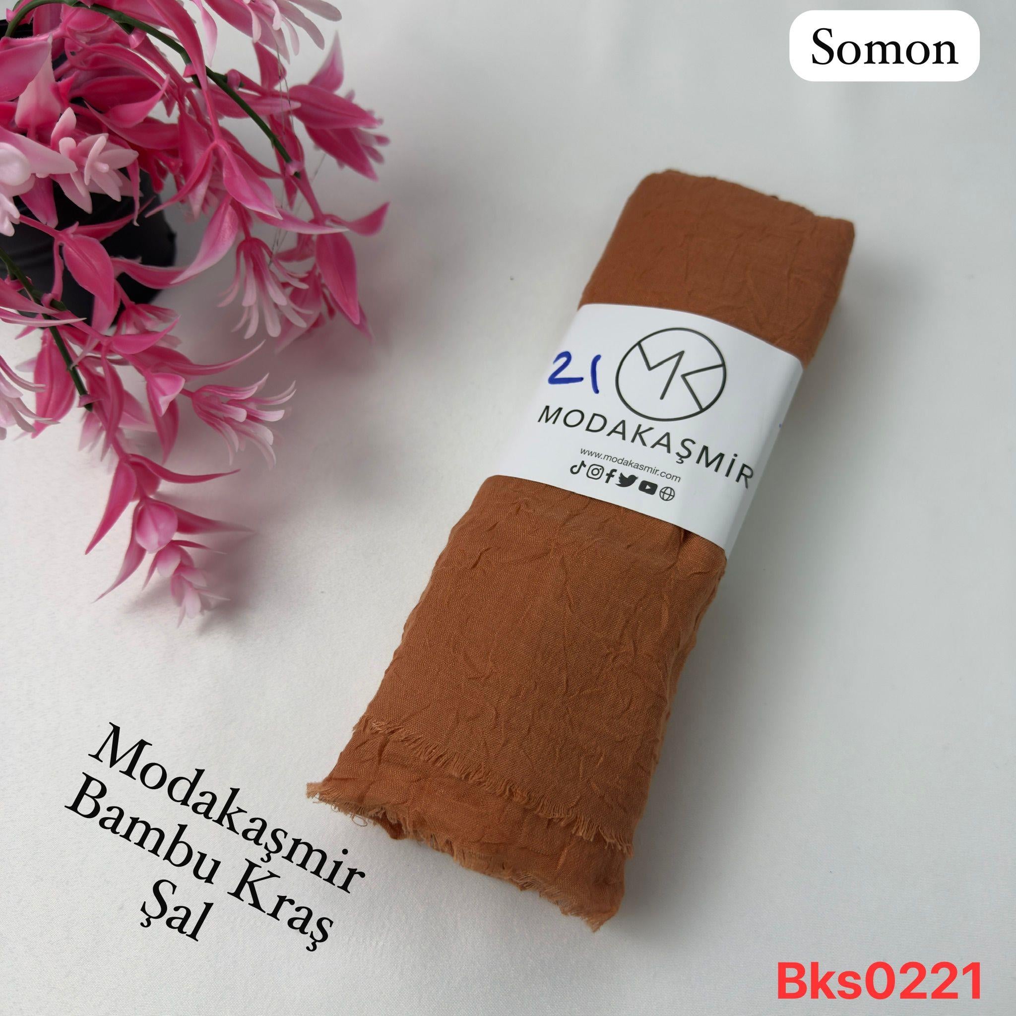 L-75 Modakaşmir Bambu Kraş Şal