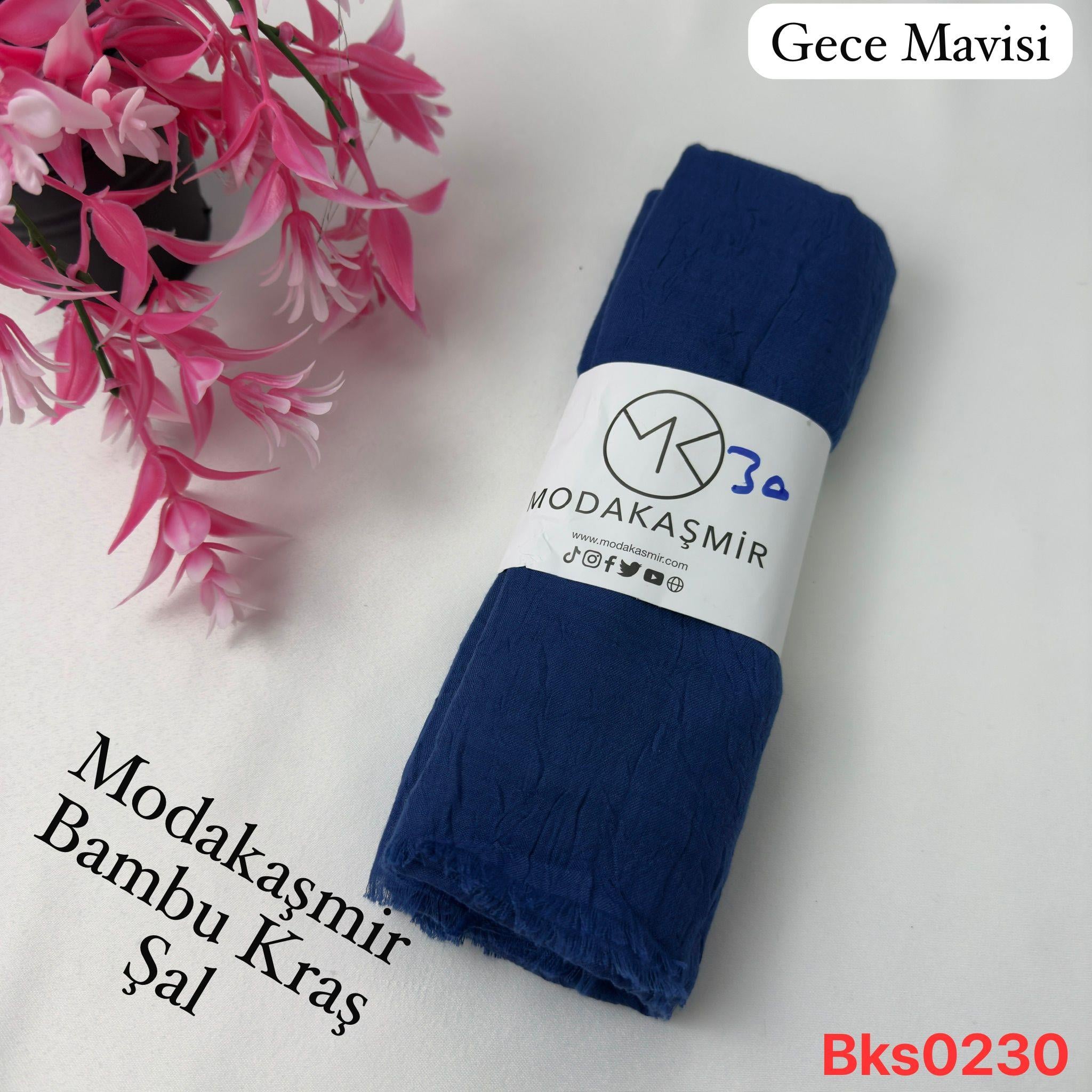 L-84 Modakaşmir Bambu Kraş Şal