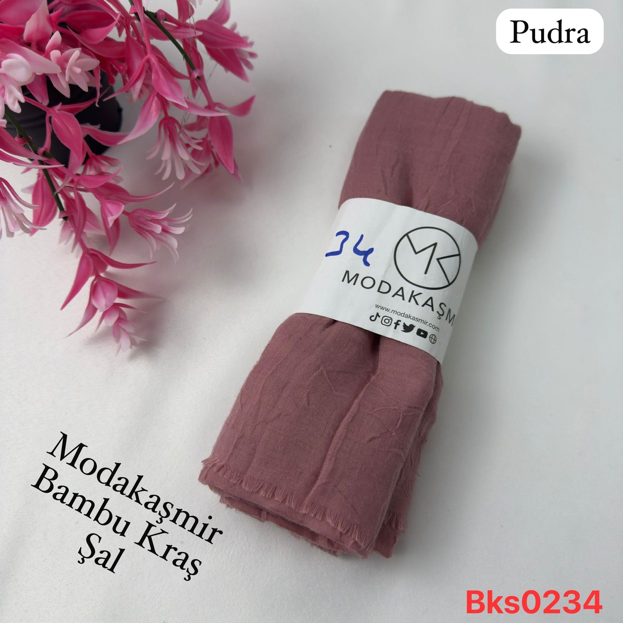 L-88 Modakaşmir Bambu Kraş Şal