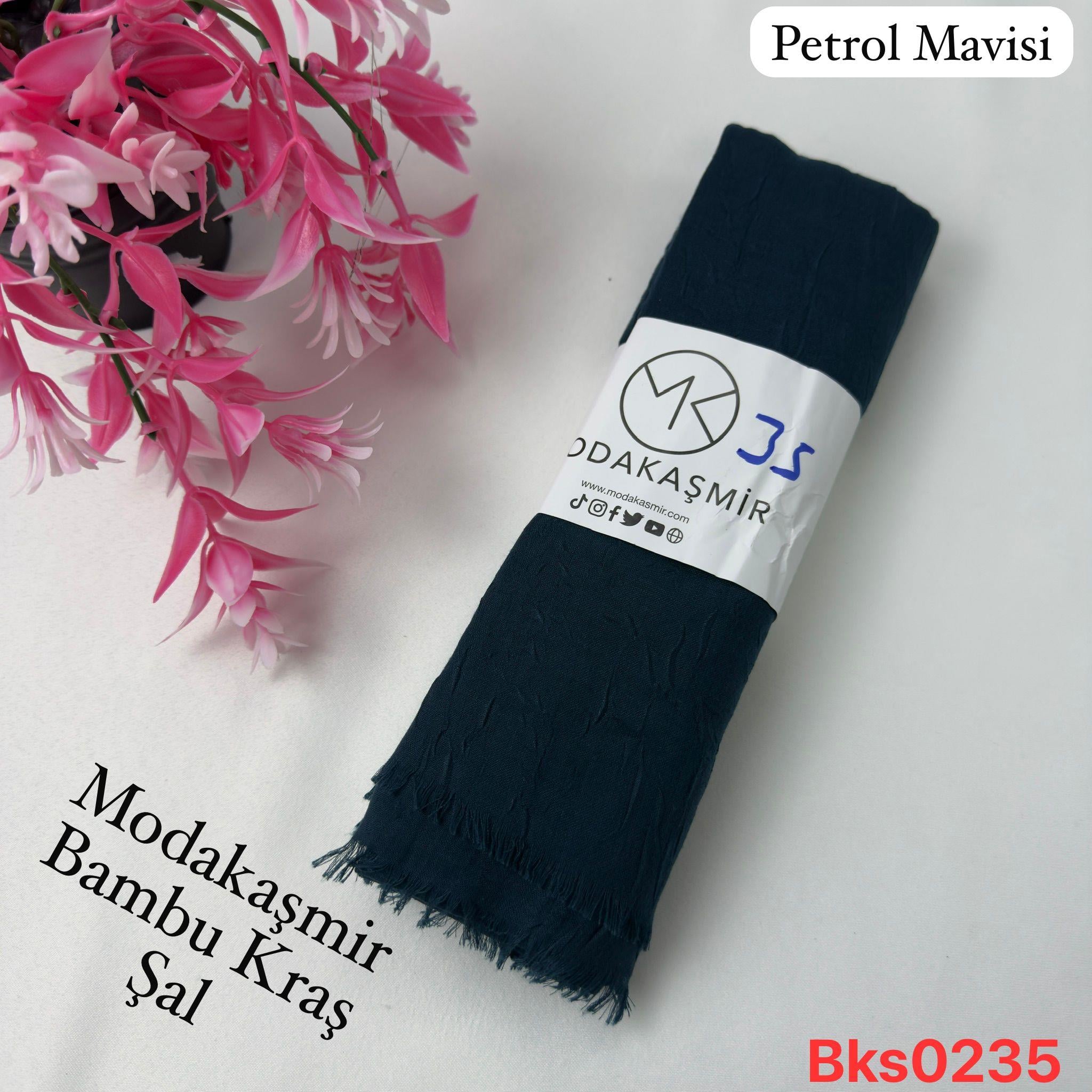 L-89 Modakaşmir Bambu Kraş Şal