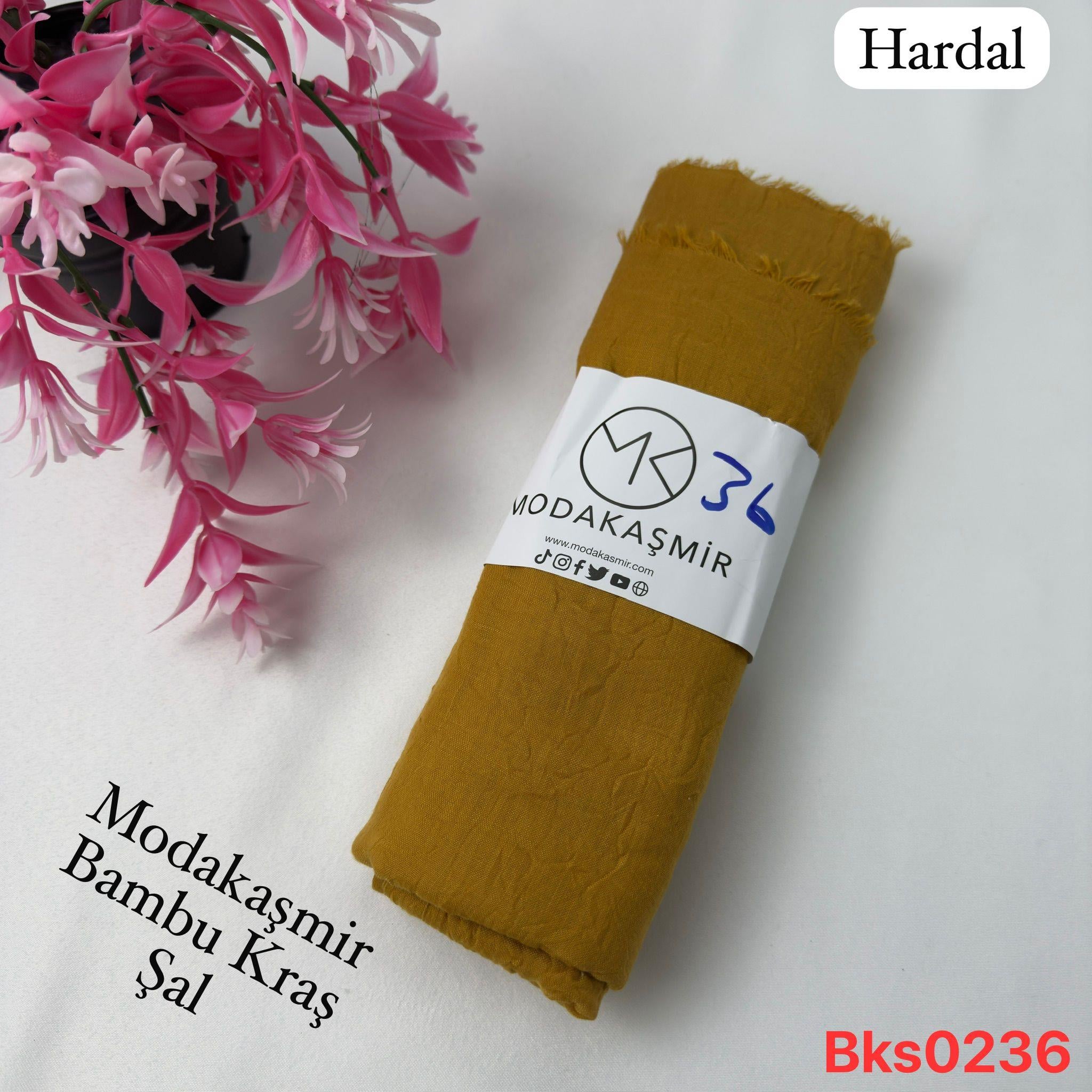 L-90 Modakaşmir Bambu Kraş Şal