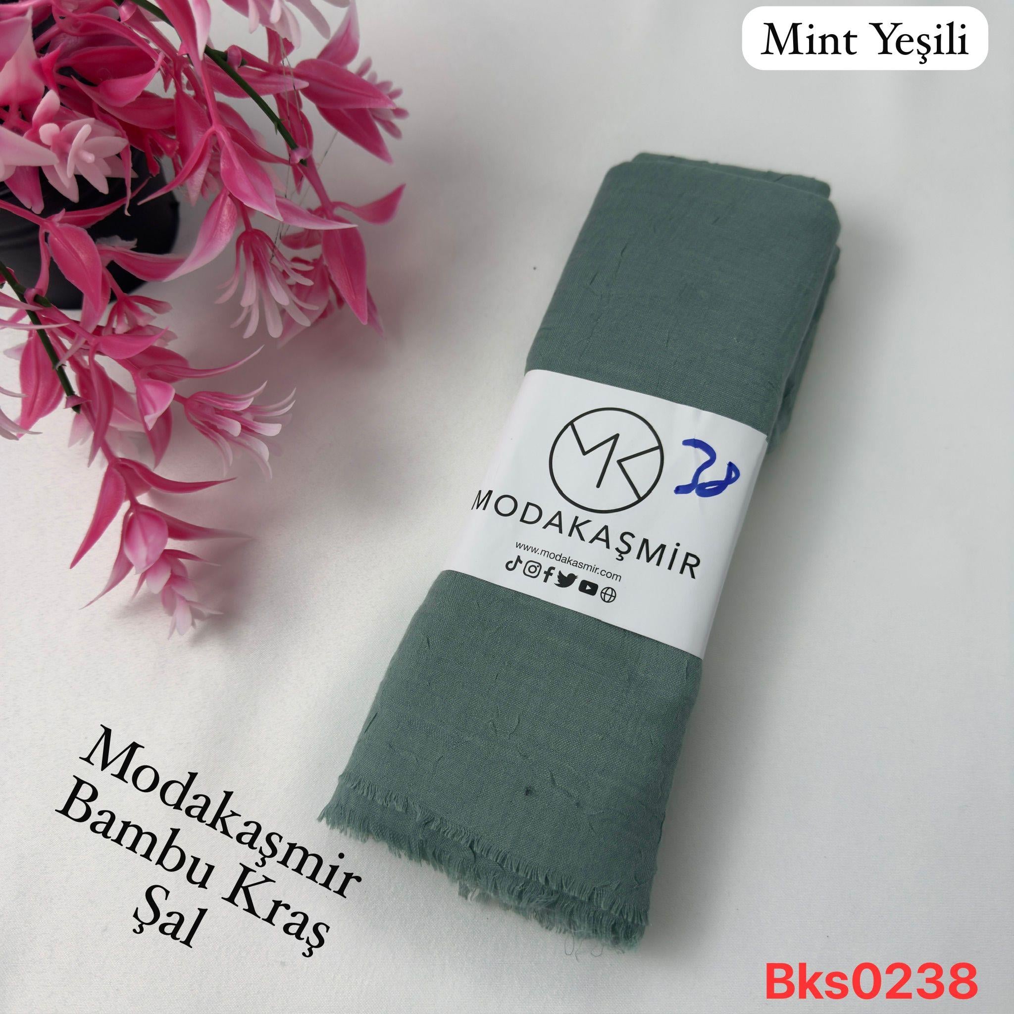 L-92 Modakaşmir Bambu Kraş Şal