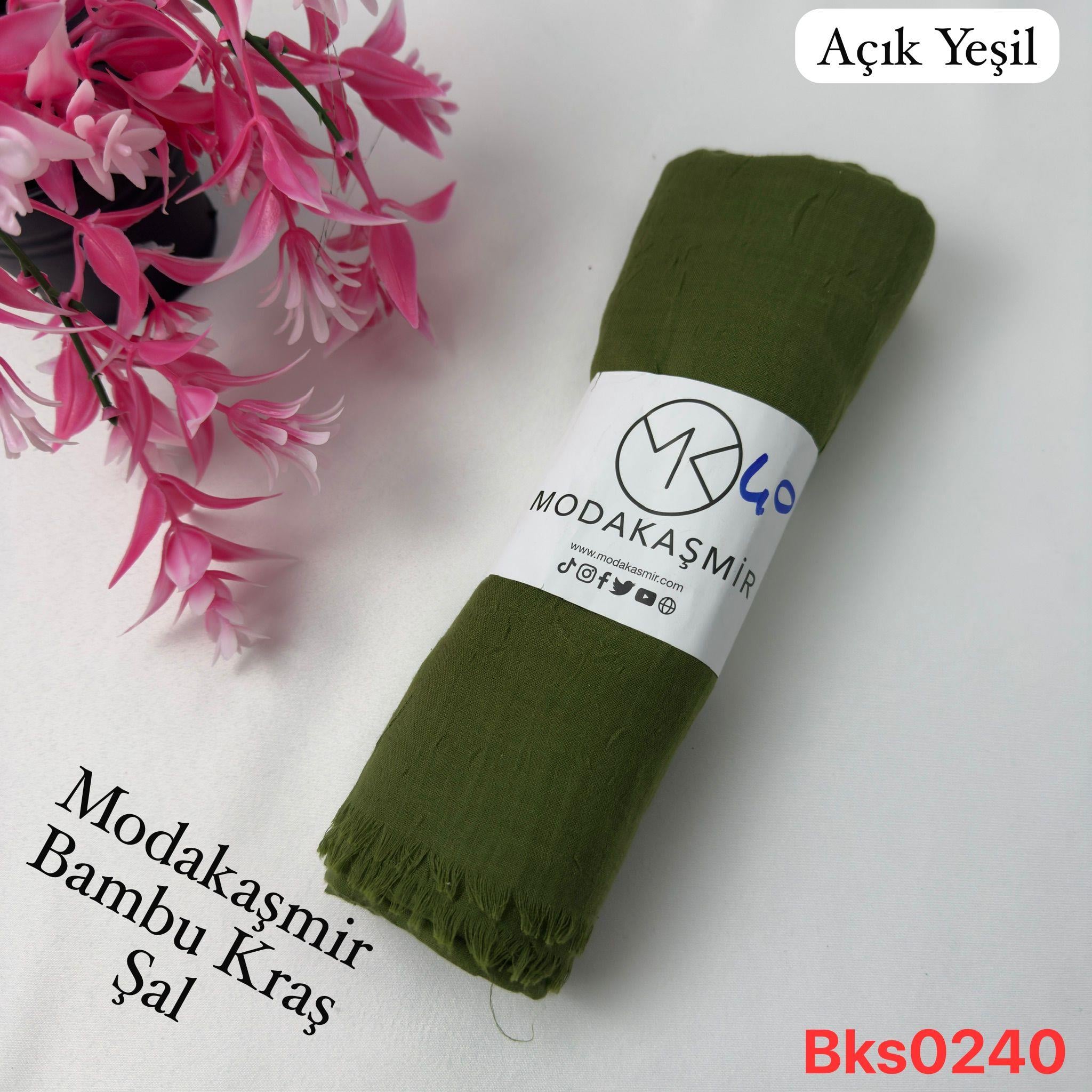 L-94 Modakaşmir Bambu Kraş Şal