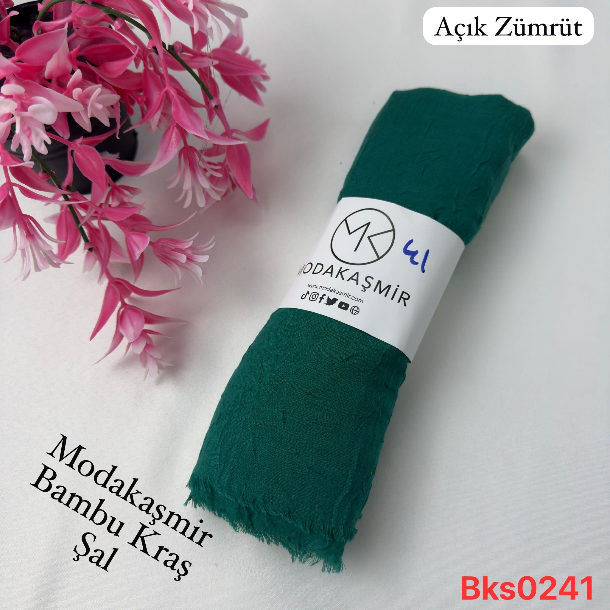 L-95 Modakaşmir Bambu Kraş Şal