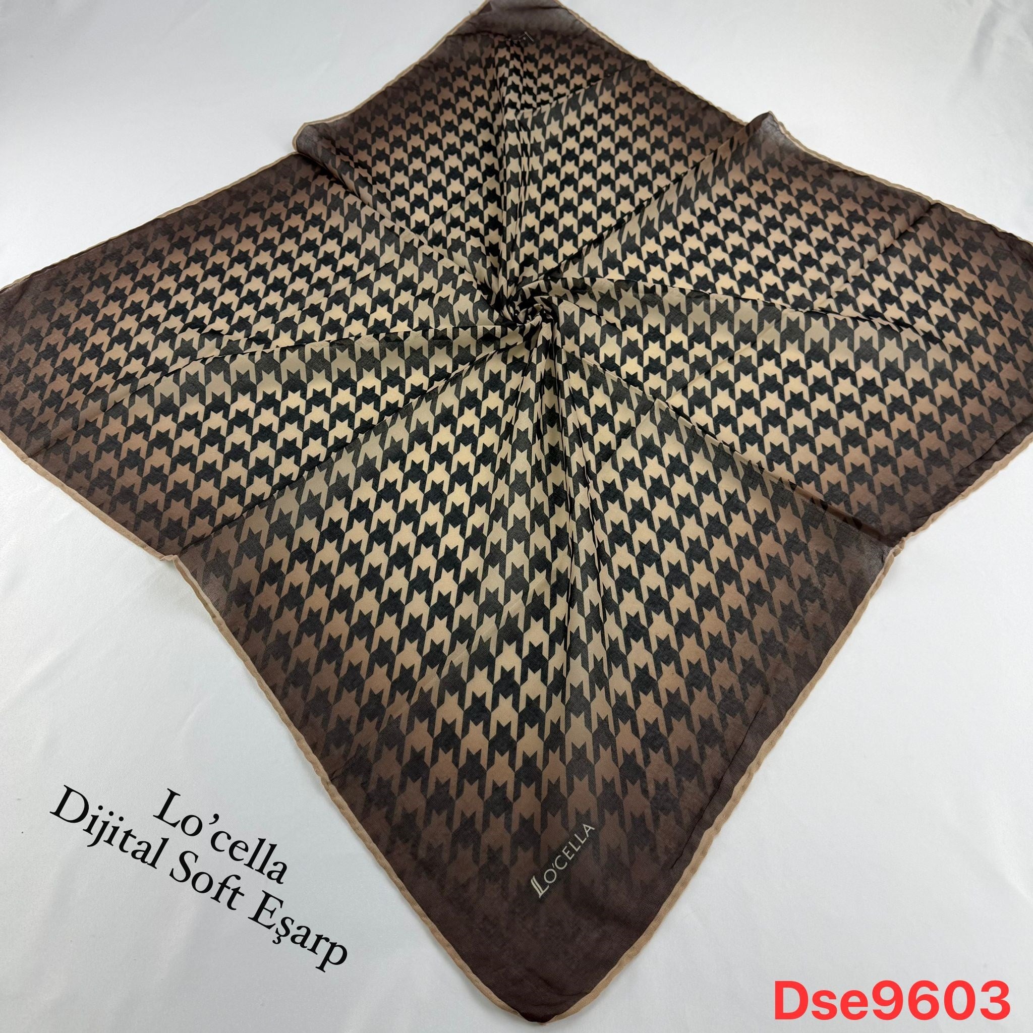 Lo'cella El Dikişli Soft Eşarp