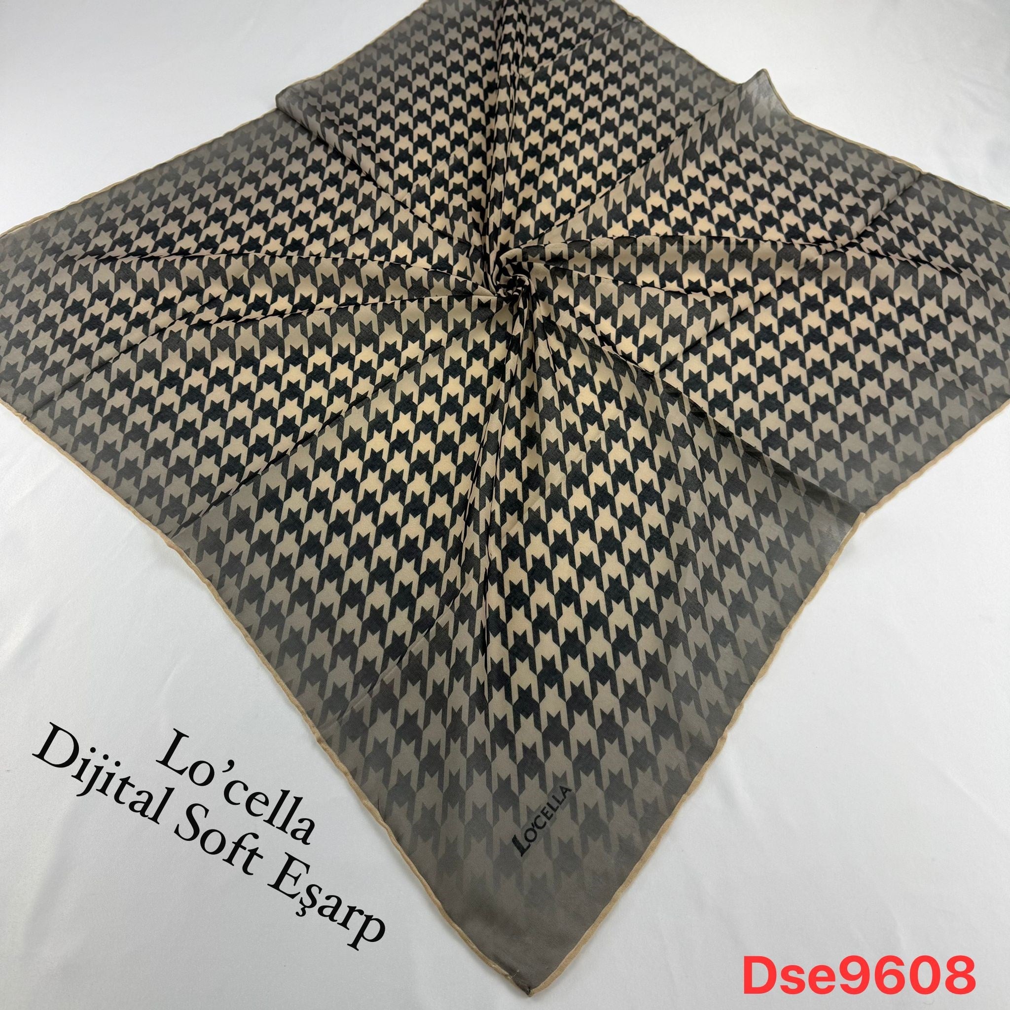 Lo'cella El Dikişli Soft Eşarp