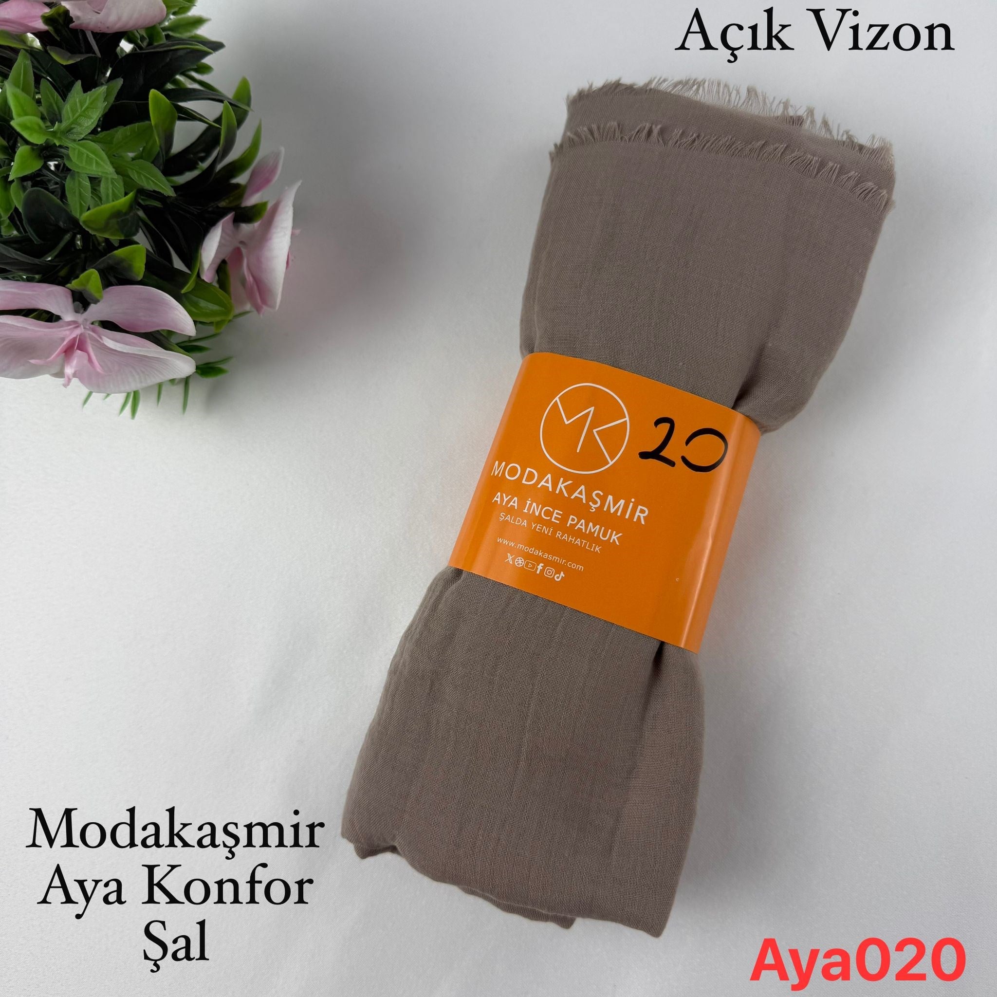 Moda Kaşmir Aya Konfor Şal