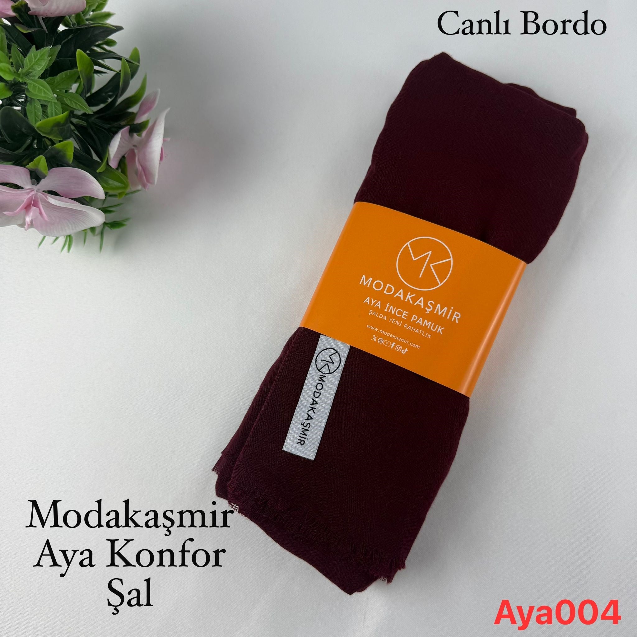 Moda Kaşmir Aya Konfor Şal