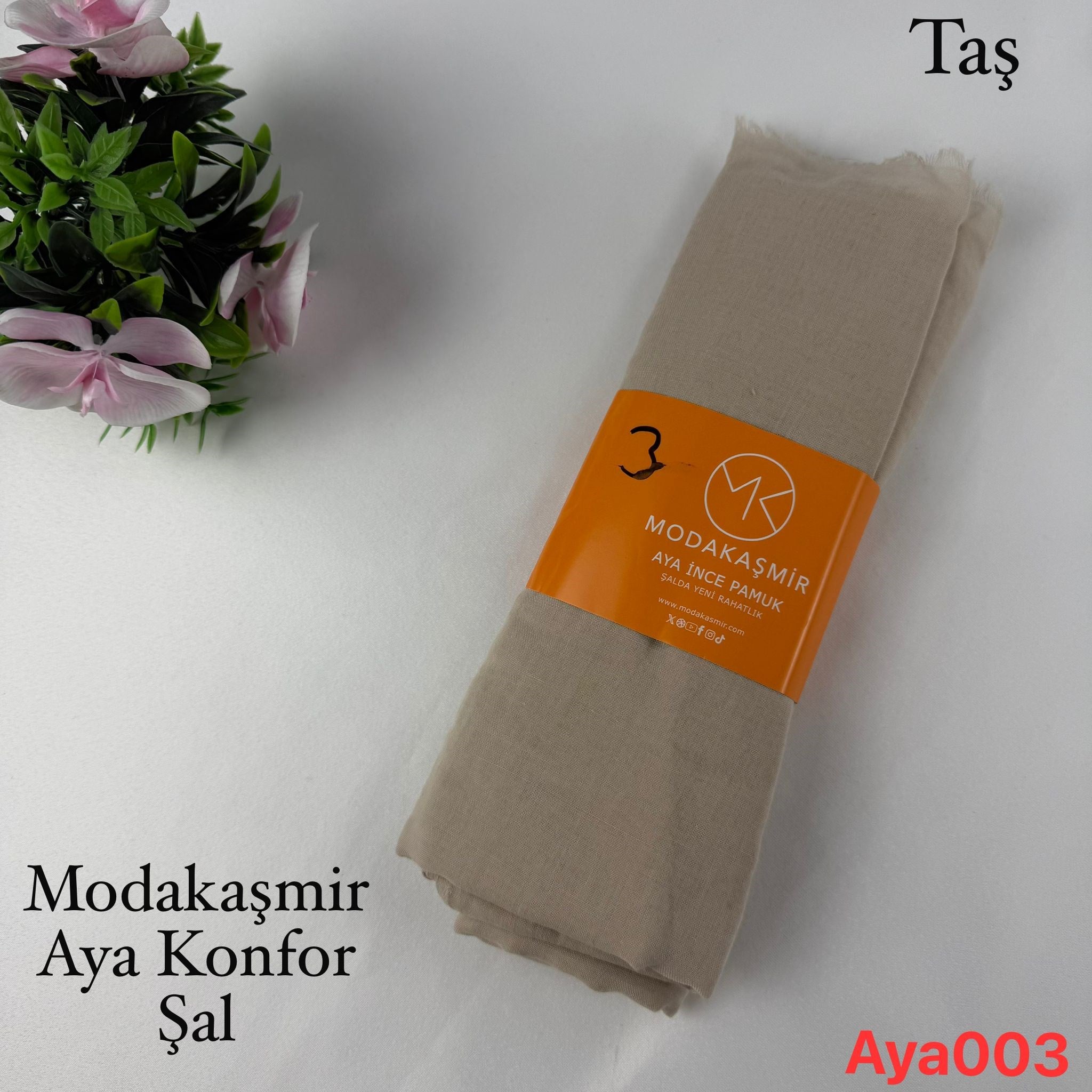 Moda Kaşmir Aya Konfor Şal