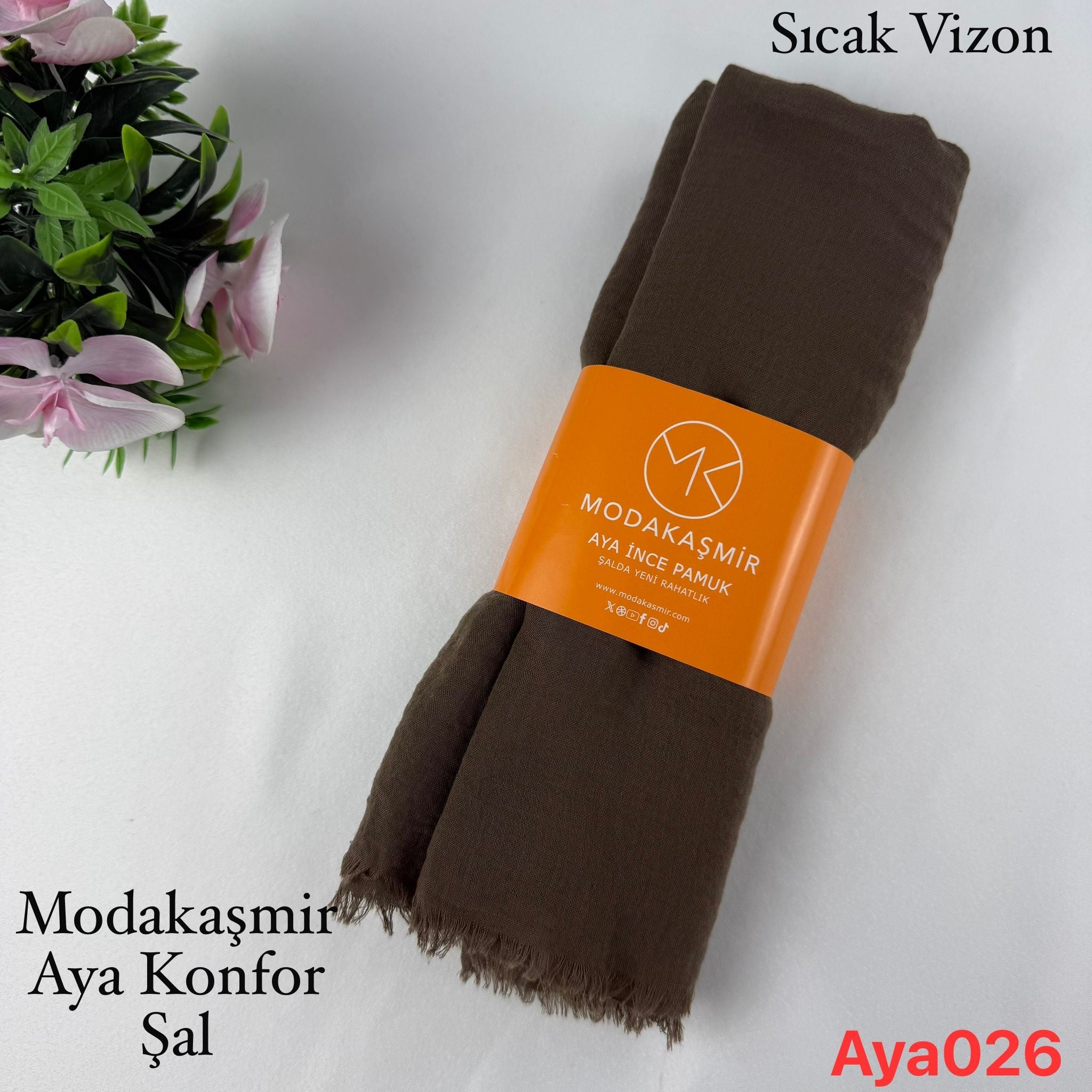 Moda Kaşmir Aya Konfor Şal