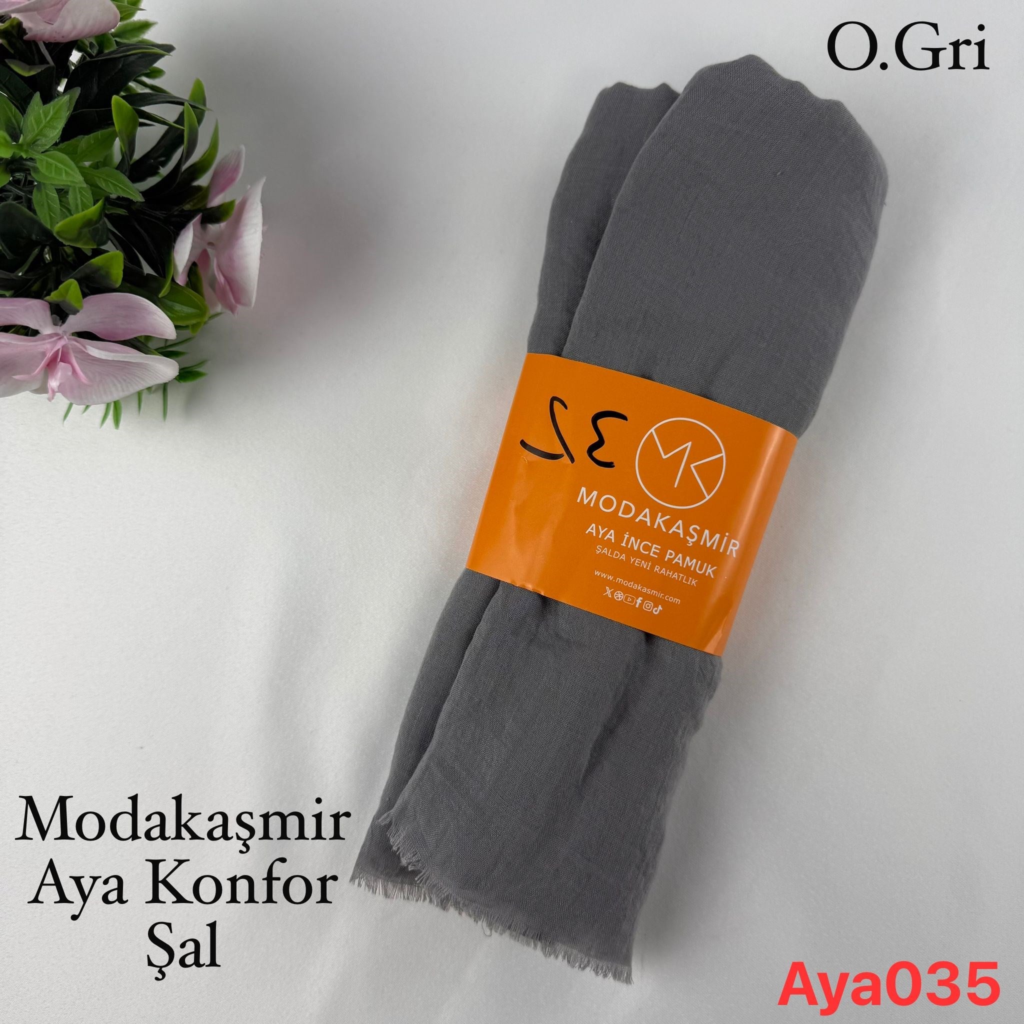 Moda Kaşmir Aya Konfor Şal