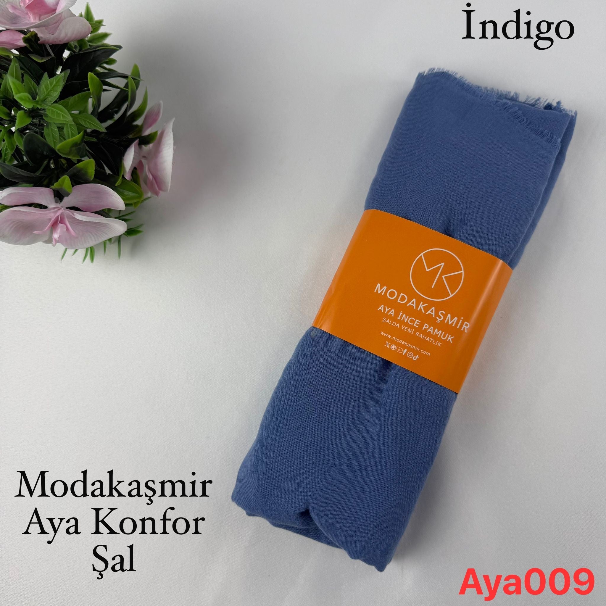 Moda Kaşmir Aya Konfor Şal